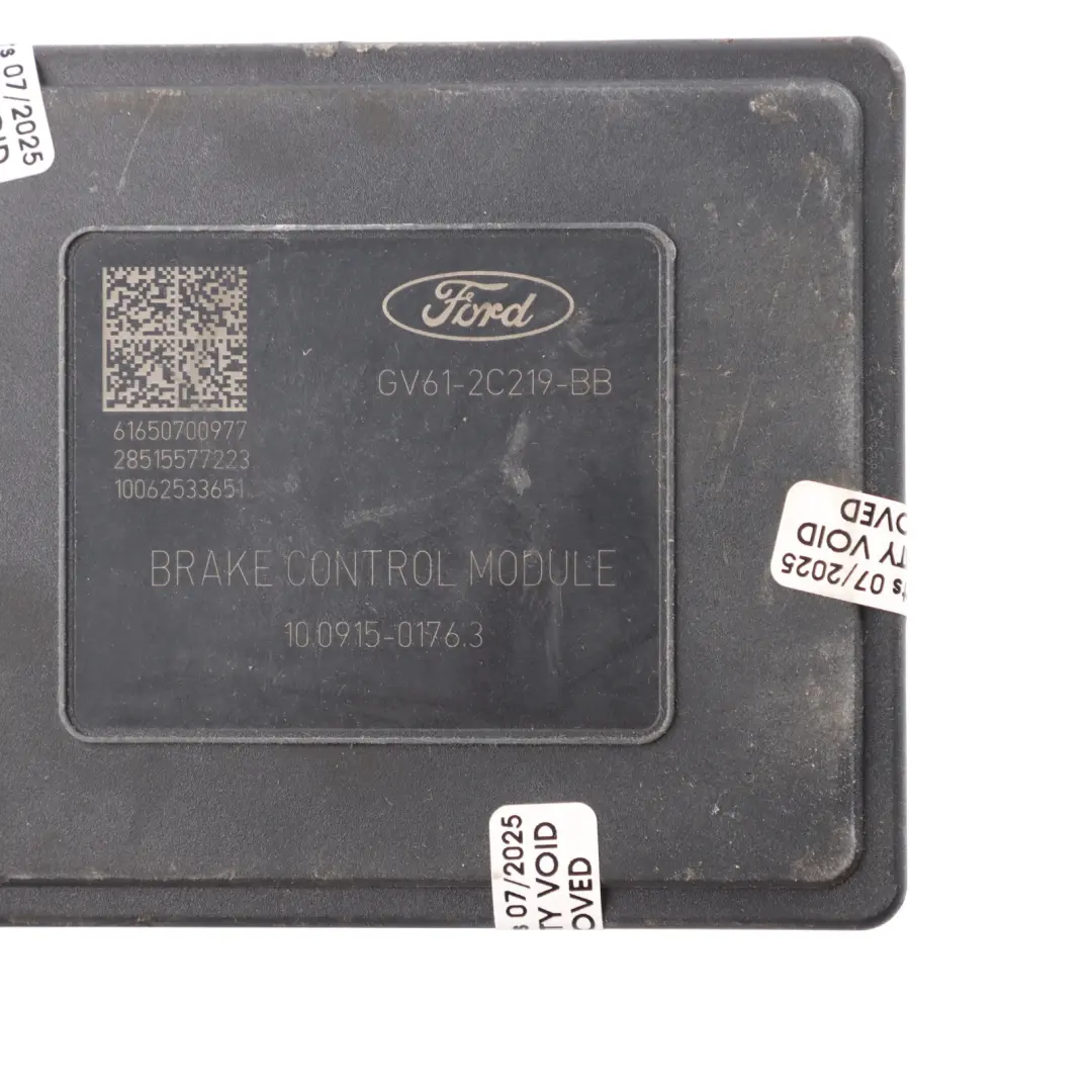 Ford Transit Connect Mk2 ABS Brake Pump Control Unit GV61-2C219-BB GV61-2C405-AE - SKU GV612C219BB - Part number GV612C219BB