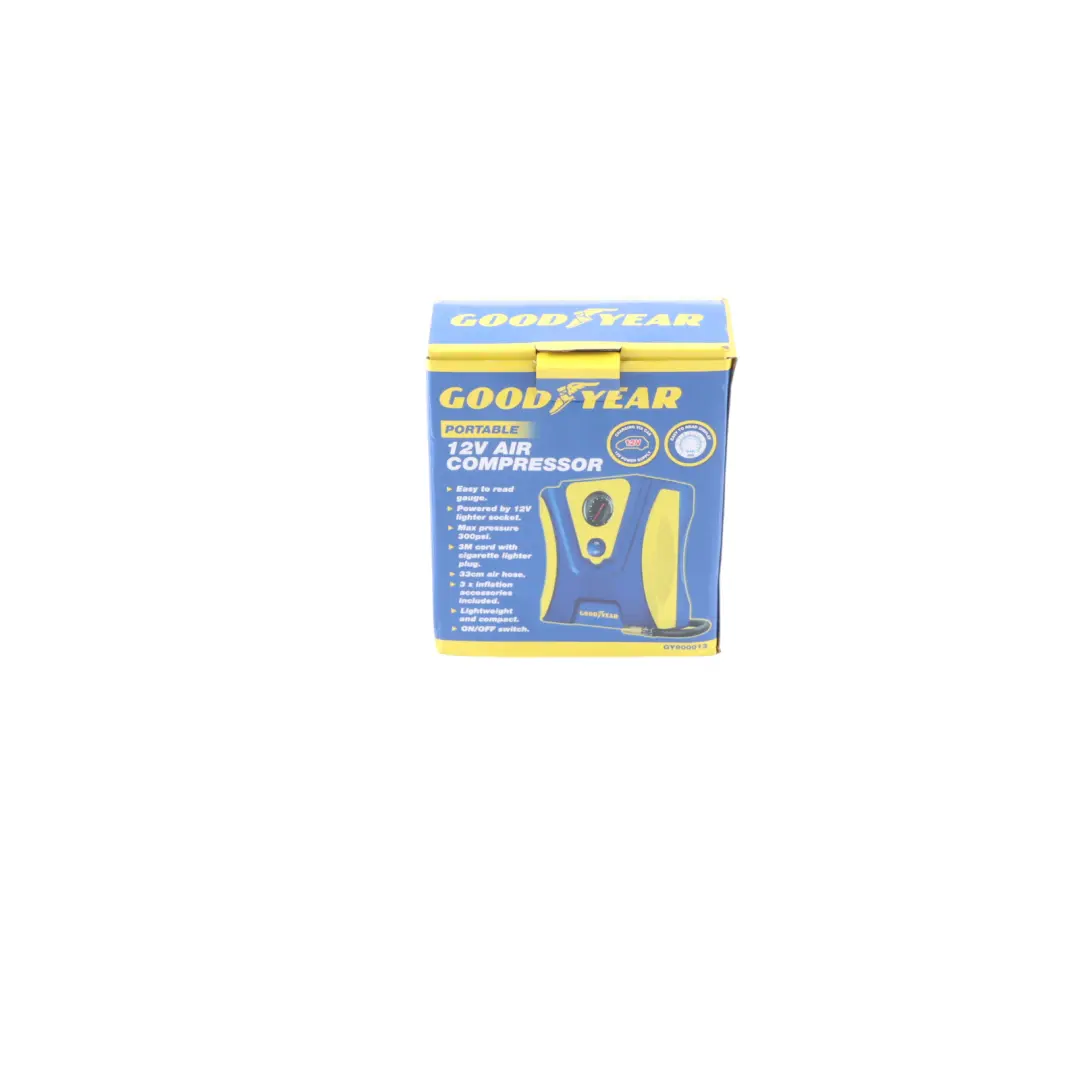  Goodyear Tire Tyre Repair Air Compressor Inflator Pump Flat Puncture - SKU GY900013 - Part number GY900013