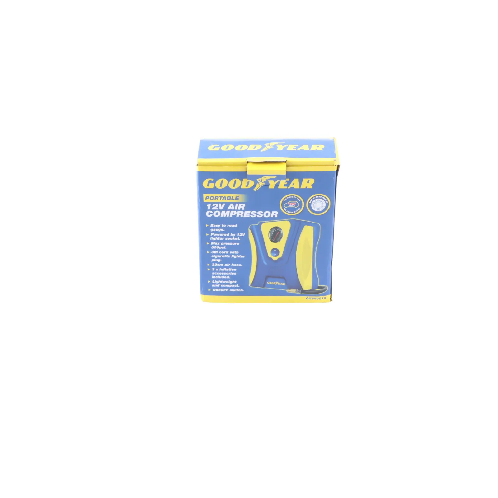 Goodyear Tire Tyre Repair Air Compressor Inflator Pump Flat Puncture GY900013