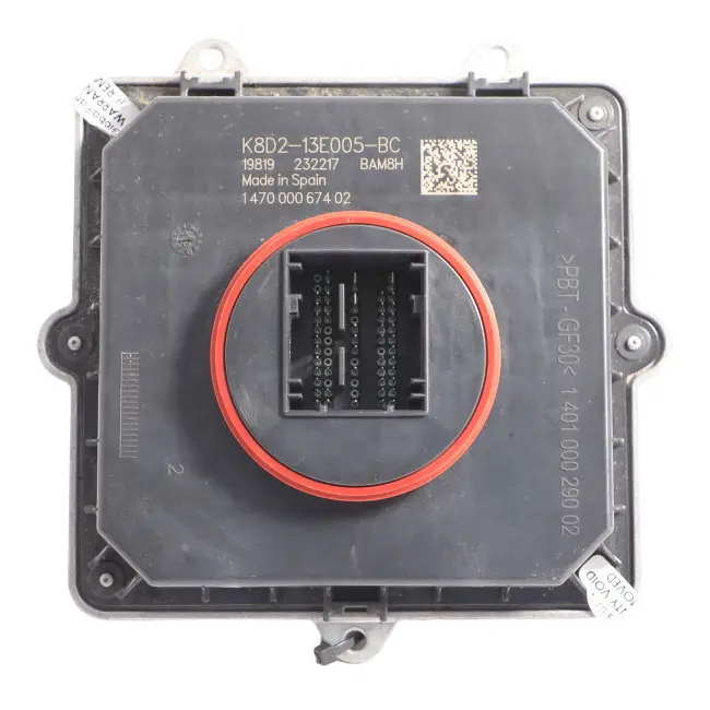 Mk2 L551 LED Headlight Ballast Control Module K8D213E005BC to Range Rover Evoque with Part number K8D2-13E005-BC Range Rover Evoque Mk2 L551 LED Headlight Ballast Control Module K8D213E005BC - SKU K8D2-13E005-BC - Part number K8D2-13E005-BC