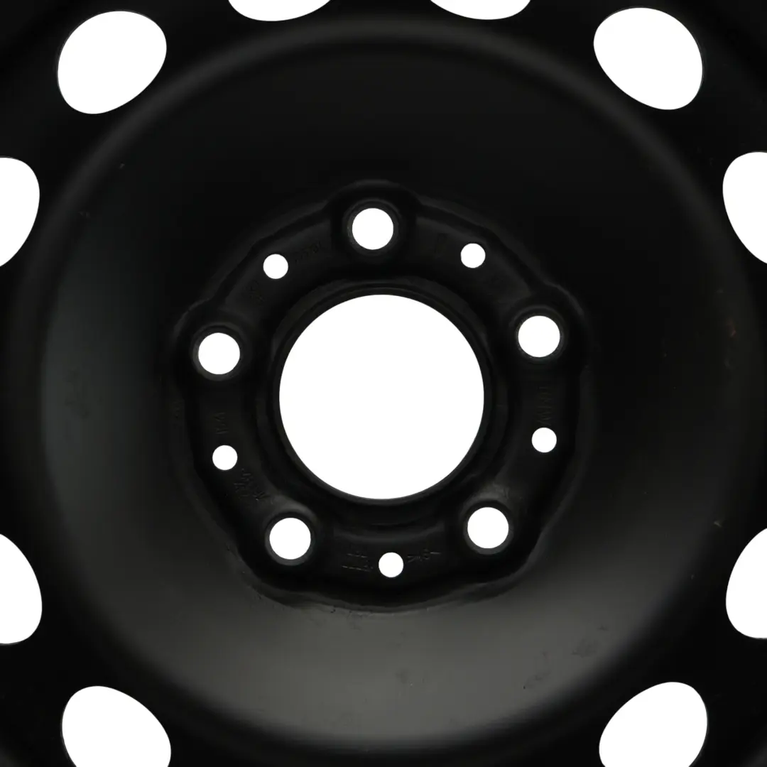 BMW E90 E91 E92 Cerchio Ruota Acciaio Nero 16" 7J ET:31 6777783 - SKU KBA43930 - Numero di parte KBA43930