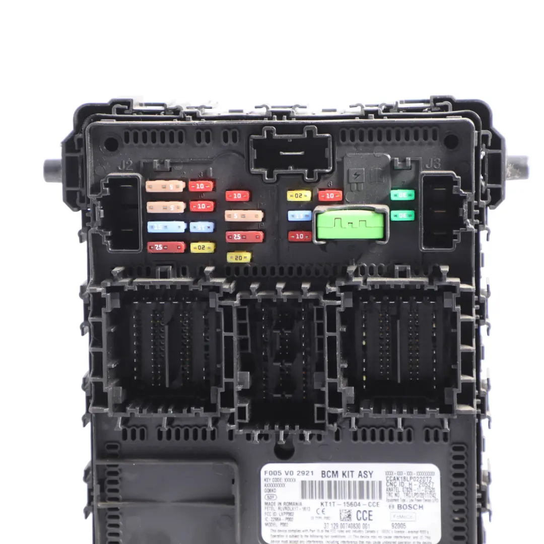 Ford Transit Connect Body Control Unit Module BCM Fuse Box - SKU KT1T15604CCE - Part number KT1T15604CCE