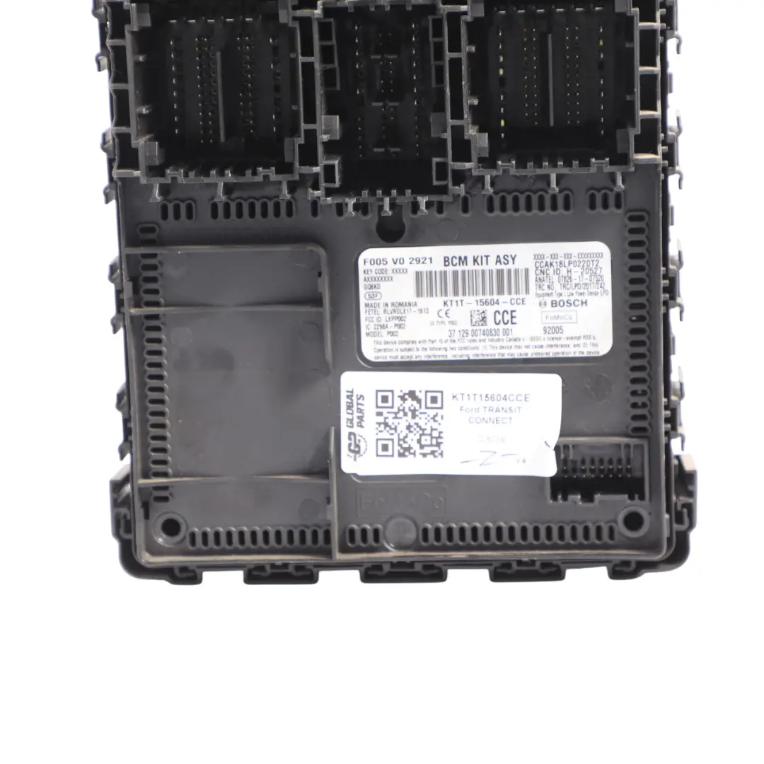 Ford Transit Connect Body Control Unit Module BCM Fuse Box - SKU KT1T15604CCE - Part number KT1T15604CCE