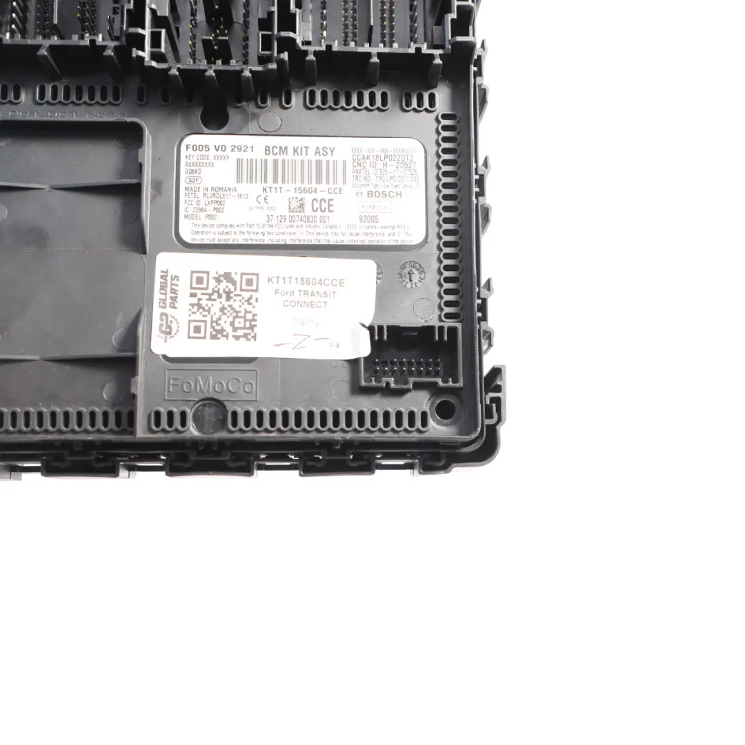 Ford Transit Connect Body Control Unit Module BCM Fuse Box - SKU KT1T15604CCE - Part number KT1T15604CCE