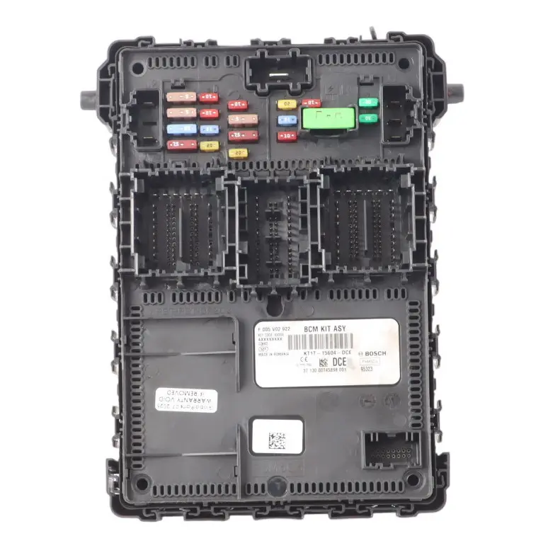 Mk2 II Body Control Module Fuse Box ECU to Ford Transit Connect with Part number KT1T15604DCE Ford Transit Connect Mk2 II Body Control Module Fuse Box ECU - SKU KT1T15604DCE - Part number KT1T15604DCE