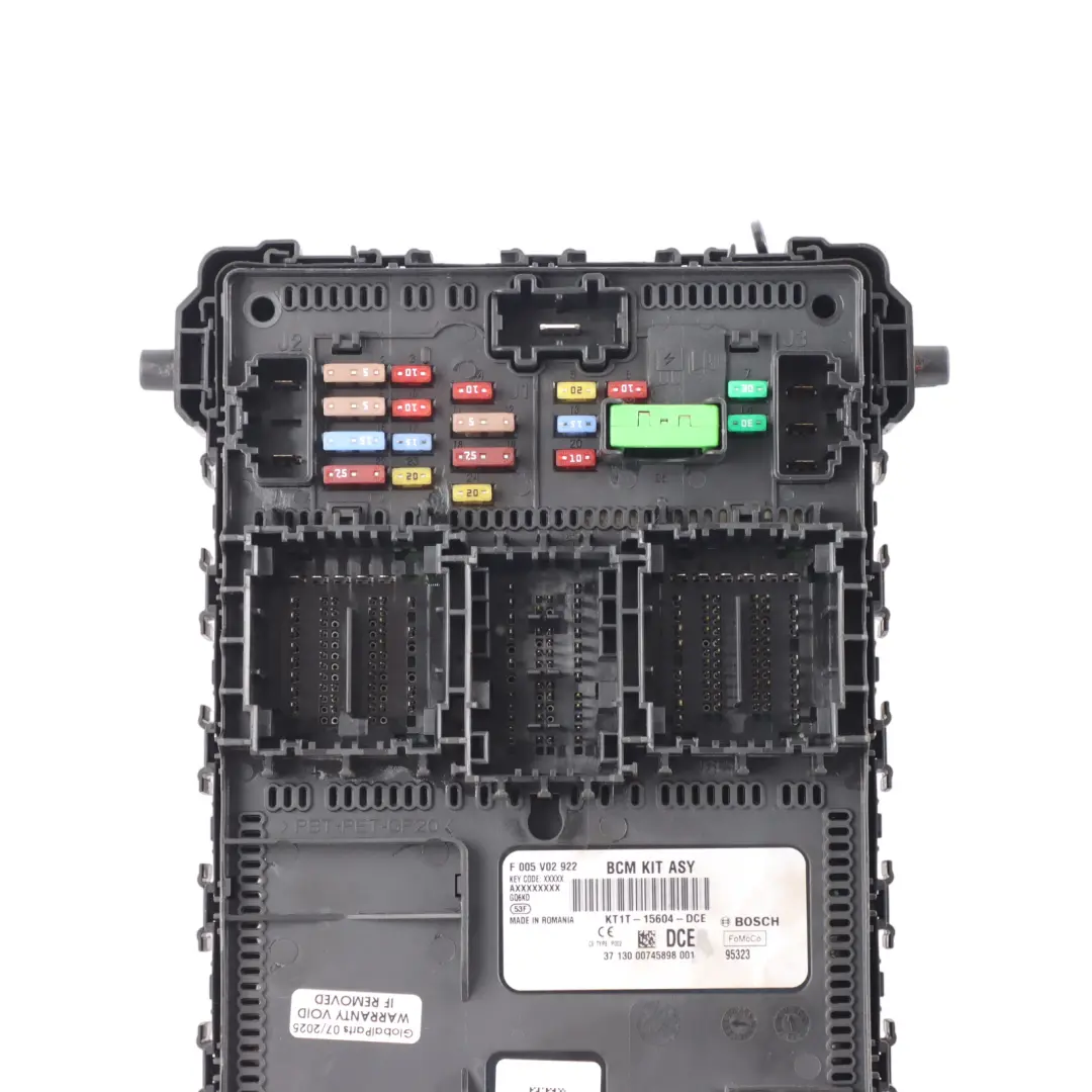 Mk2 II Body Control Module Fuse Box ECU to Ford Transit Connect with Part number KT1T15604DCE Ford Transit Connect Mk2 II Body Control Module Fuse Box ECU - SKU KT1T15604DCE - Part number KT1T15604DCE