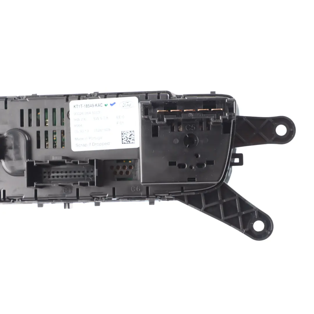 Mk2 II Climate A/C Control Panel Unit to Ford Transit Connect with Part number KT1T18549KAC Ford Transit Connect Mk2 II Climate A/C Control Panel Unit - SKU KT1T18549KAC - Part number KT1T18549KAC
