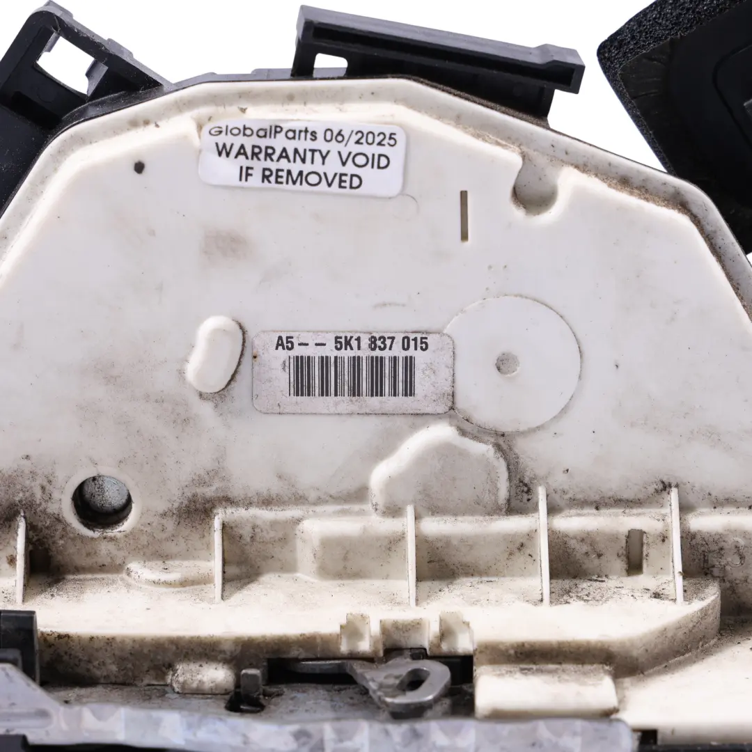 Volkswagen Polo 6R Golf Mk6 VI Module Verrouillage Porte Avant Gauche - SKU LHD-5K1837015B - Numéro de pièce 5K1837015B