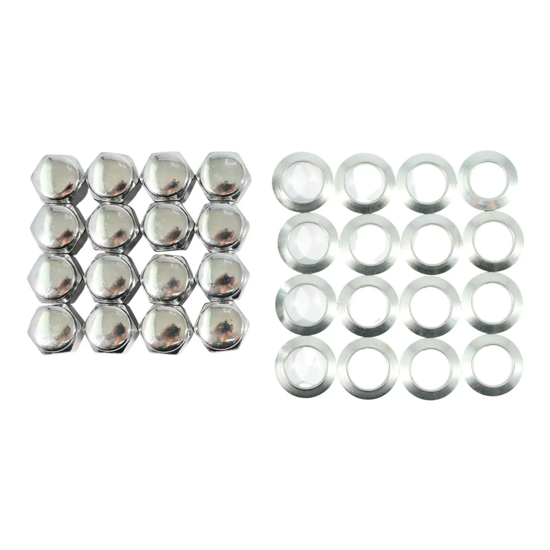 Zestaw Nakrętek Kół Mtec Wolfrace 7/16" UNF 11/16" Szerokość Trzpienia 16X