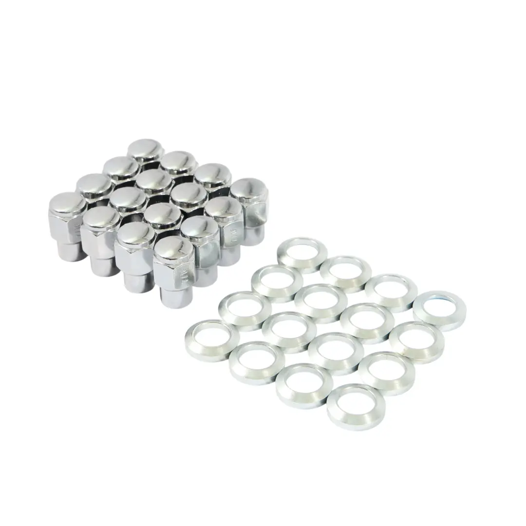  Juego Tuercas Rueda Mtec Wolfrace Coche Carreras 7/16" 11/16" Ancho Vástago 16X - SKU MTEC-WOLFRACE - Número de pieza MTEC-WOLFRACE