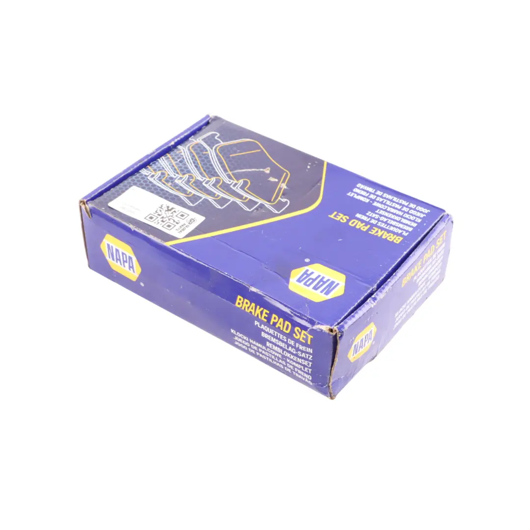 NAPA Brake Pad Set Front Axle Braking Unit Pads Kit to with Part number NBP1387 NAPA Brake Pad Set Front Axle Braking Unit Pads Kit - SKU NBP1387 - Part number NBP1387