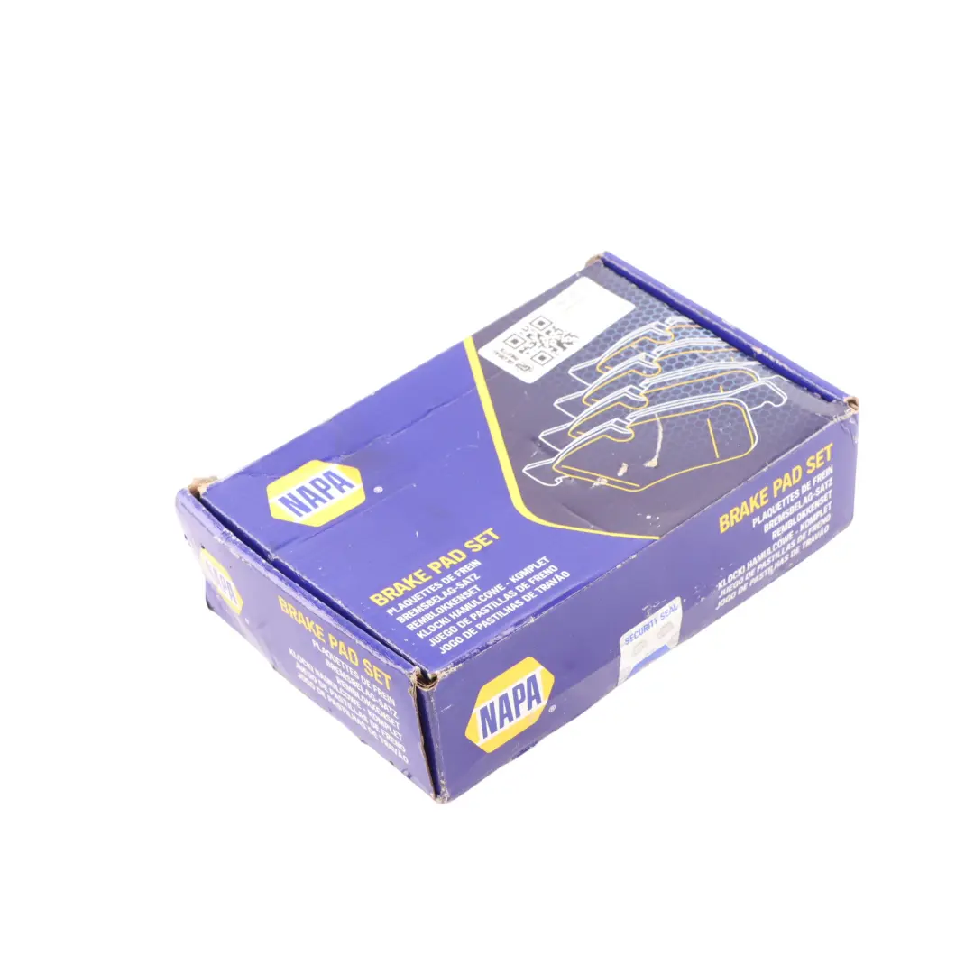 NAPA Brake Pad Set Front Axle Braking Unit Pads Kit to with Part number NBP1387 NAPA Brake Pad Set Front Axle Braking Unit Pads Kit - SKU NBP1387 - Part number NBP1387