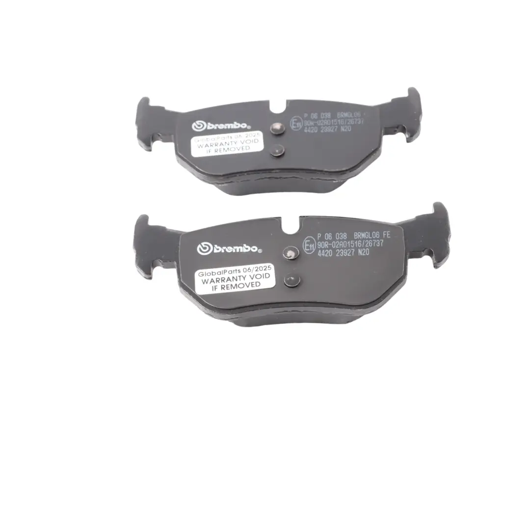 BMW E90 E91 Brembo Front Axle Brake Pads Set Kit Standard 646BM0272 - SKU P06038 - Part number P06038