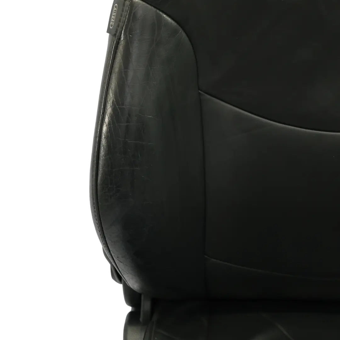 Mini R50 Front Rear Leather Seats Cosmos Carbon Black Seat SET - SKU R50-SEATS-SET-LEATHER-COSMOS-APE1 - Part number R50-SEATS-SET-LEATHER-COSMOS