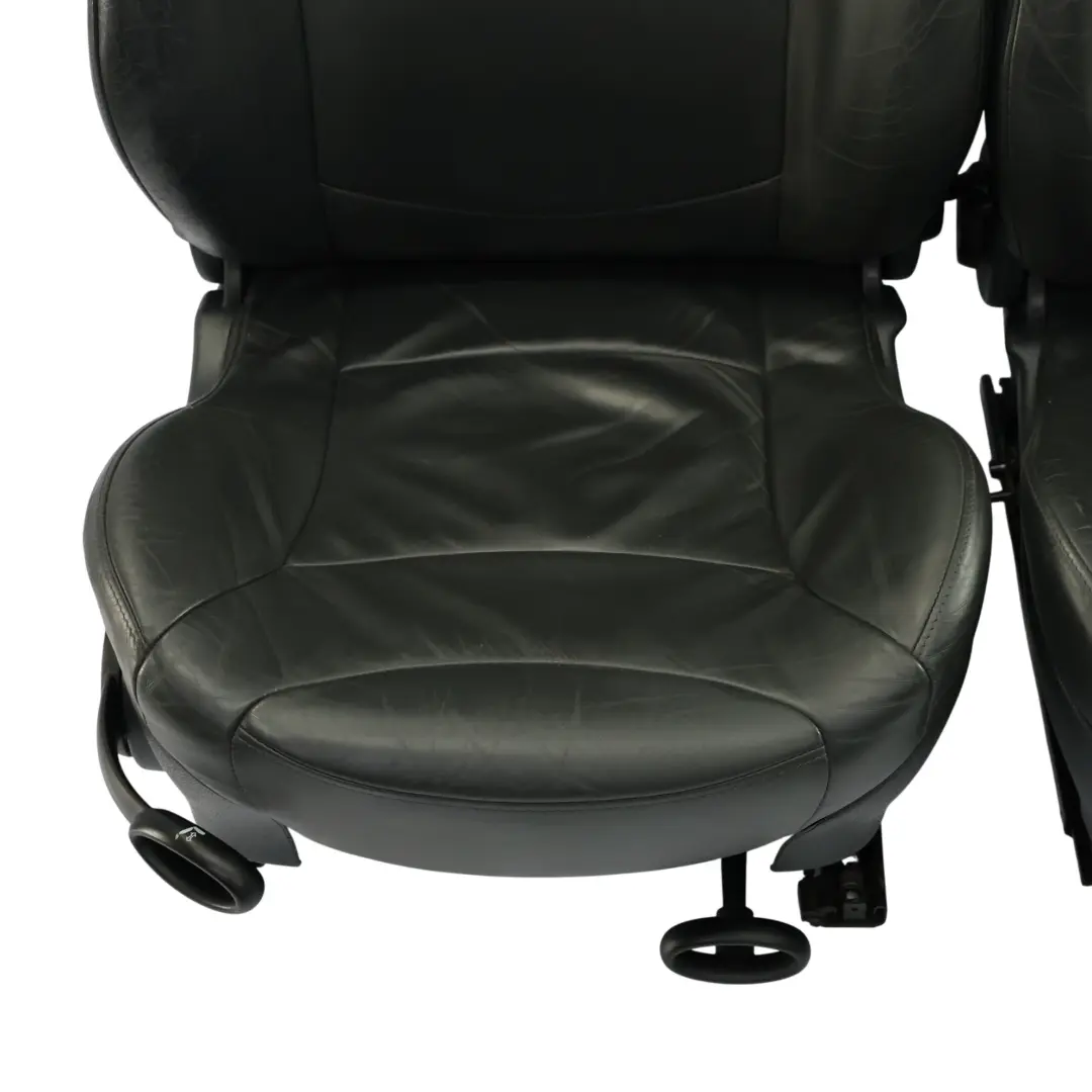 Front Rear Leather Seats Cosmos Carbon Black Seat SET to Mini R50 with Part number R50-SEATS-SET-LEATHER-COSMOS Mini R50 Front Rear Leather Seats Cosmos Carbon Black Seat SET - SKU R50-SEATS-SET-LEATHER-COSMOS-APE1 - Part number R50-SEATS-SET-LEATHER-COSMOS
