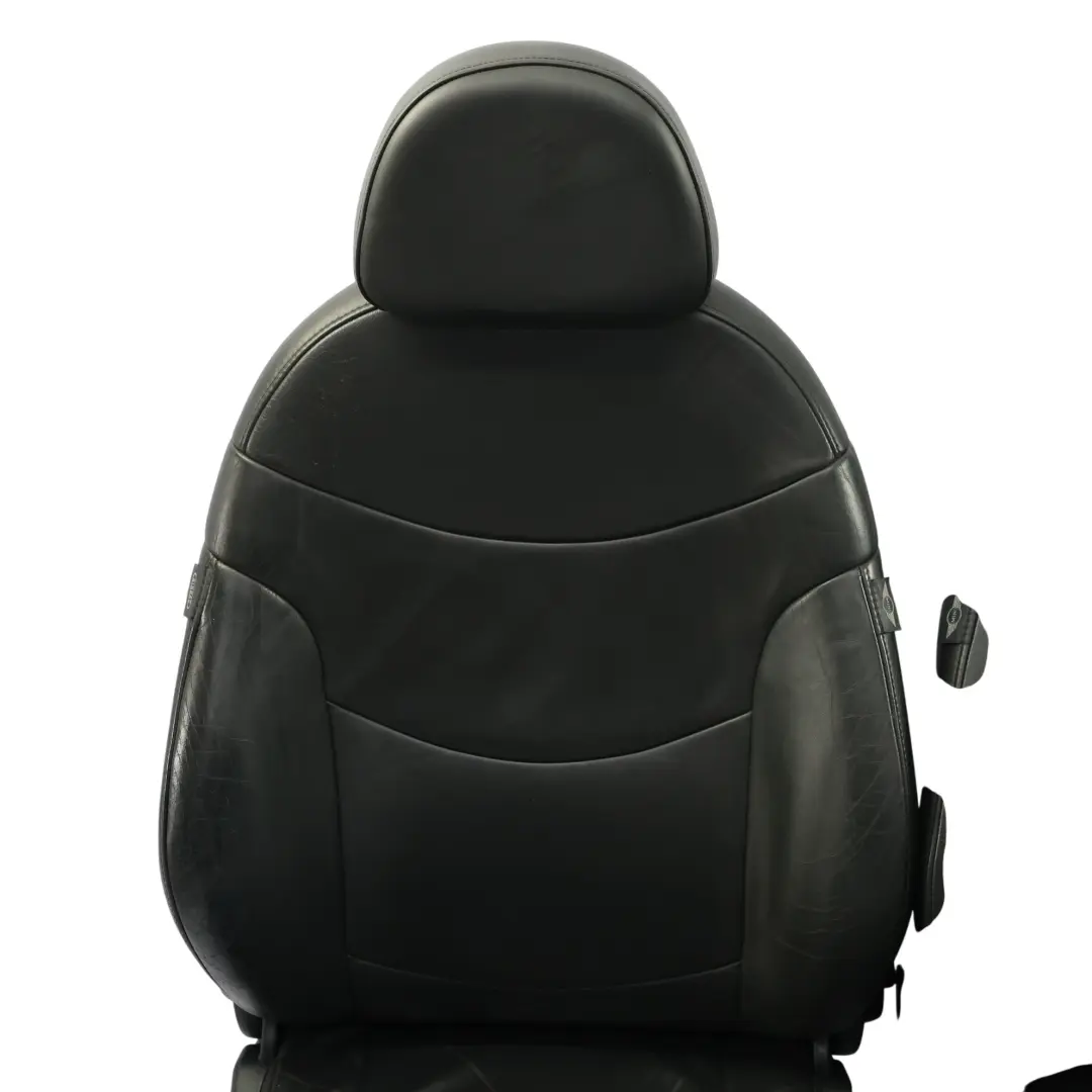 Front Rear Leather Seats Cosmos Carbon Black Seat SET to Mini R50 with Part number R50-SEATS-SET-LEATHER-COSMOS Mini R50 Front Rear Leather Seats Cosmos Carbon Black Seat SET - SKU R50-SEATS-SET-LEATHER-COSMOS-APE1 - Part number R50-SEATS-SET-LEATHER-COSMOS