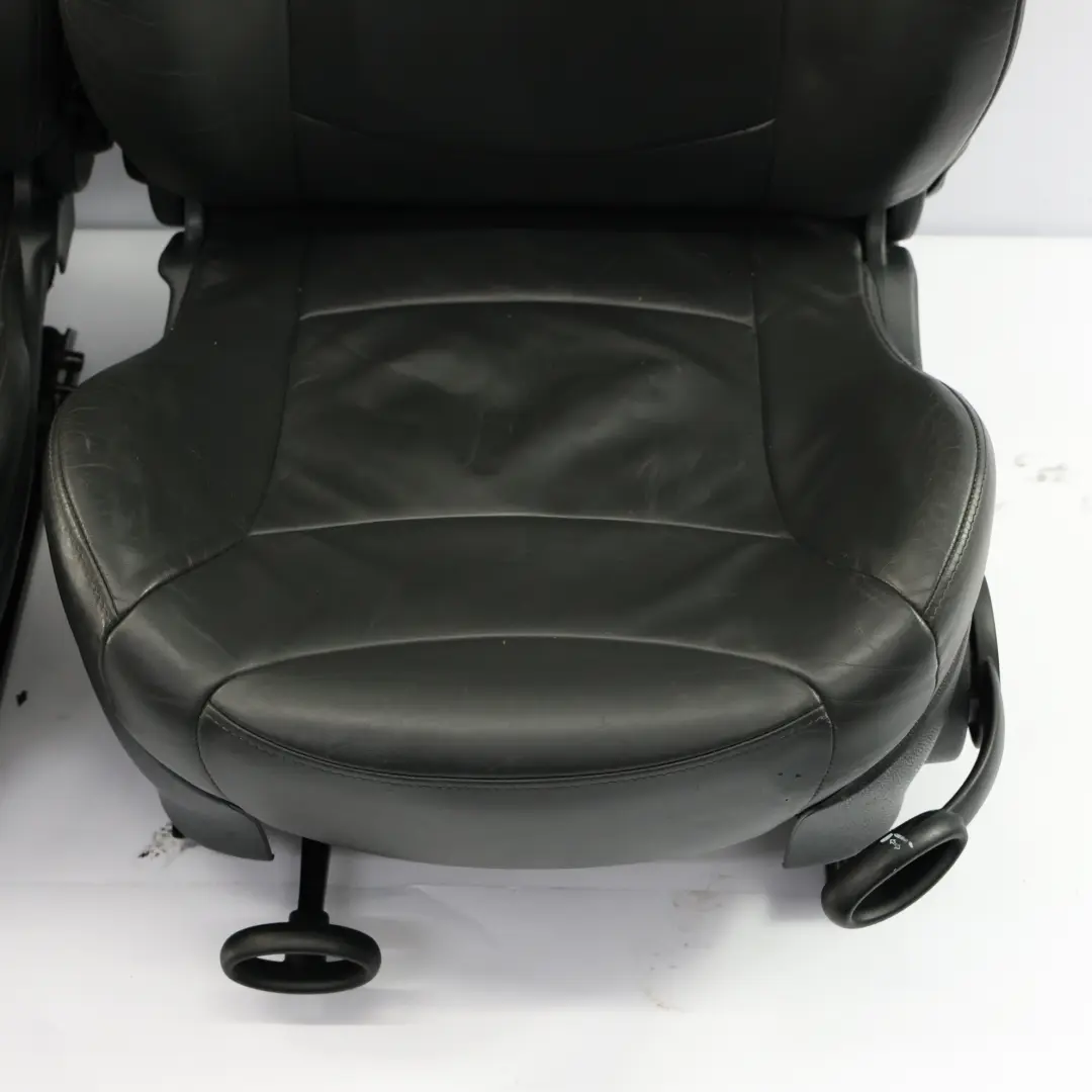 Mini R50 Sièges Avant Et Arrière En Cuir Cosmos Carbon Black - SKU R50-SEATS-SET-LEATHER-COSMOS-APE1 - Numéro de pièce R50-SEATS-SET-LEATHER-COSMOS