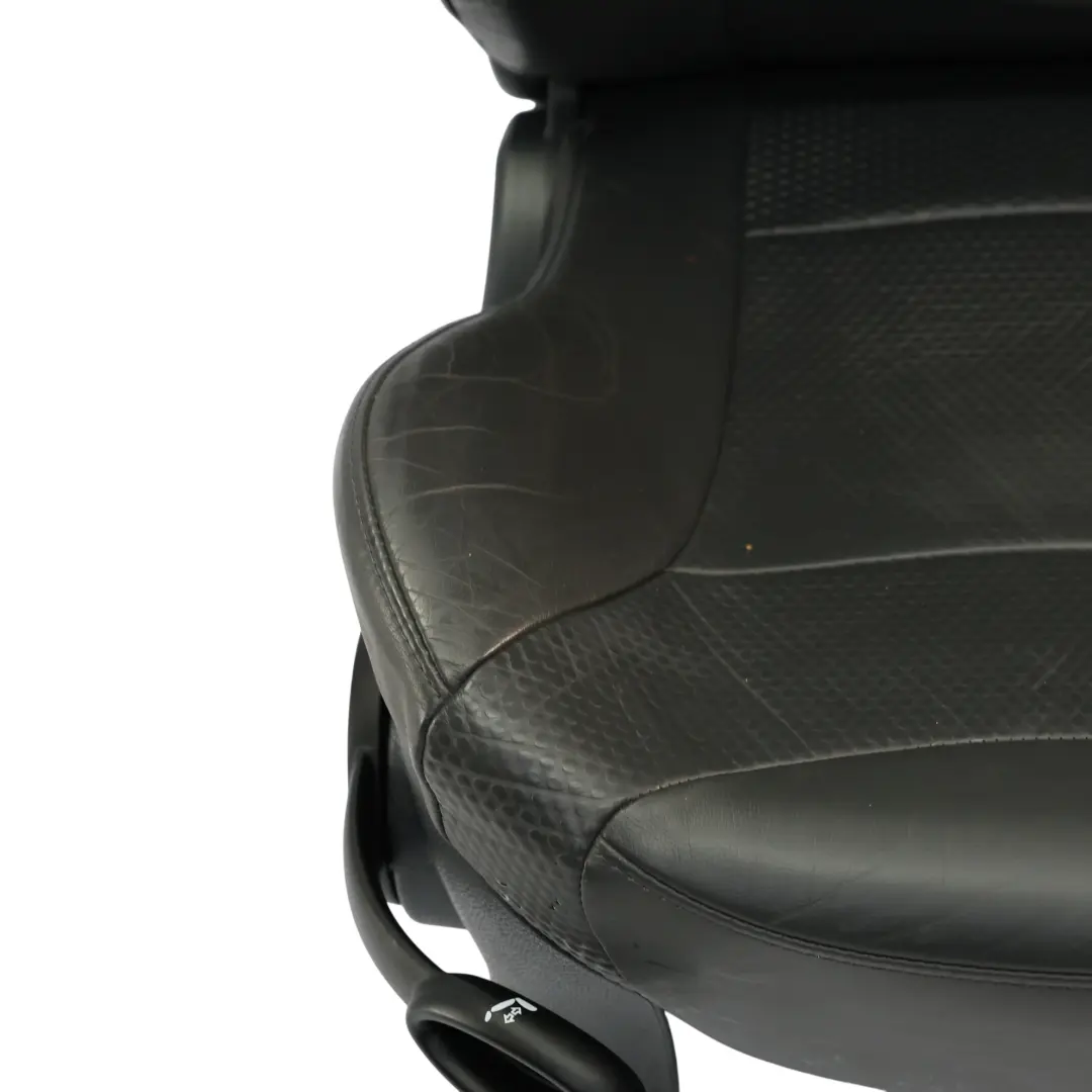  Sedili Mini Panther Black Leather Profile Anteriore Posteriore - SKU R50-Sport-Leather-Profile-Black-T5PN - Numero di parte R50