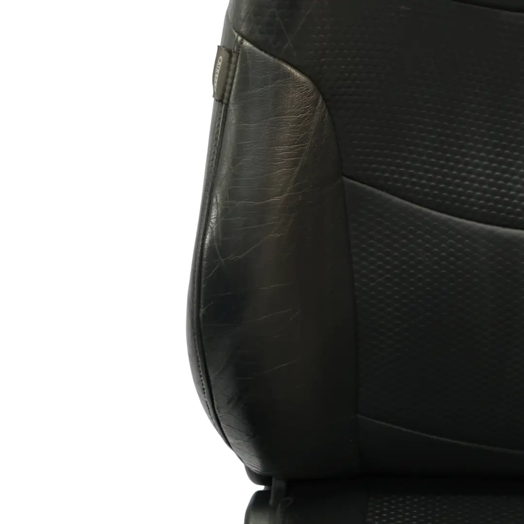  Sedili Mini Panther Black Leather Profile Anteriore Posteriore - SKU R50-Sport-Leather-Profile-Black-T5PN - Numero di parte R50