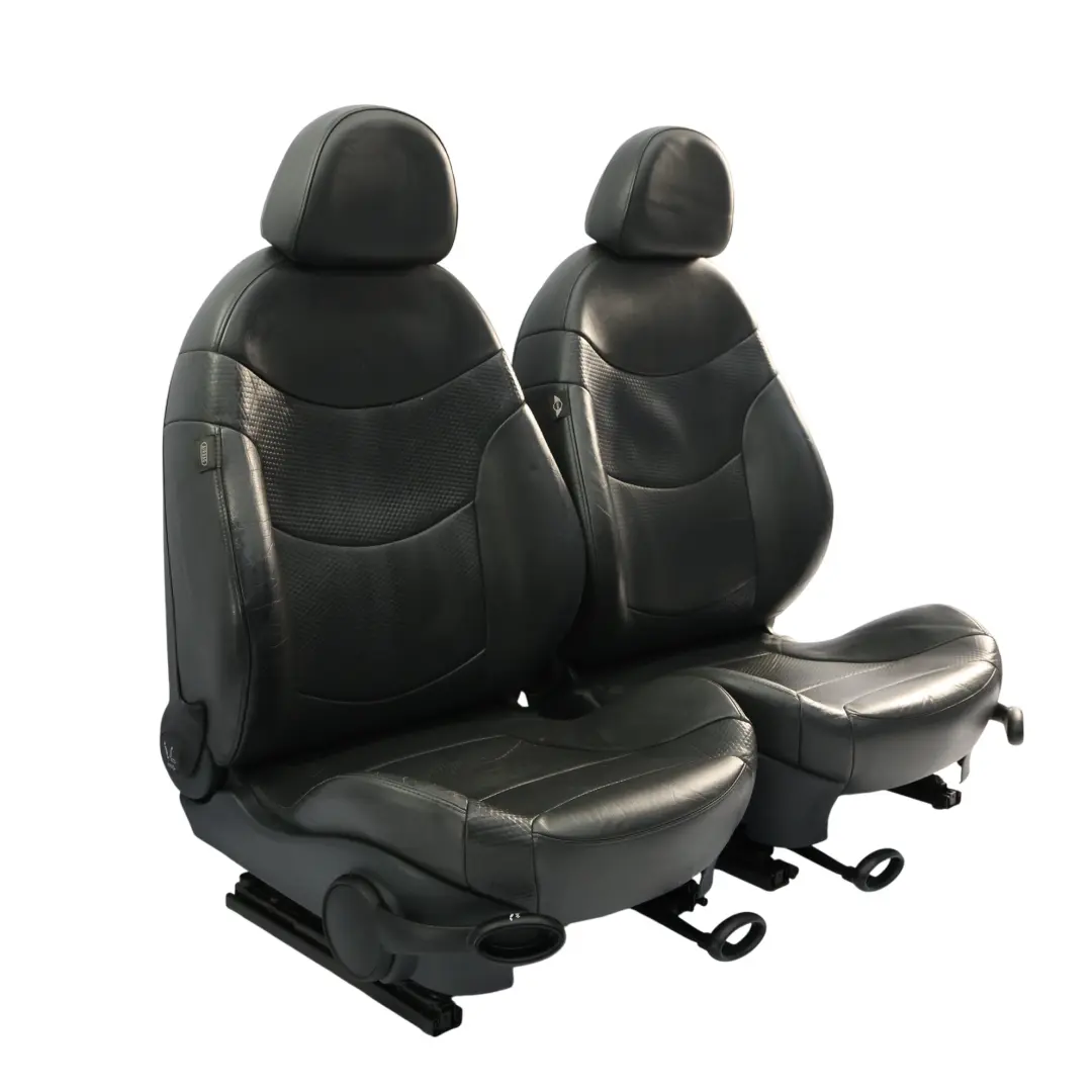 Asientos Mini R53 Panther Negro Cuero Perfil Delantero Trasero para con número de pieza R50 Asientos Mini R53 Panther Negro Cuero Perfil Delantero Trasero - SKU R50-Sport-Leather-Profile-Black-T5PN - Número de pieza R50