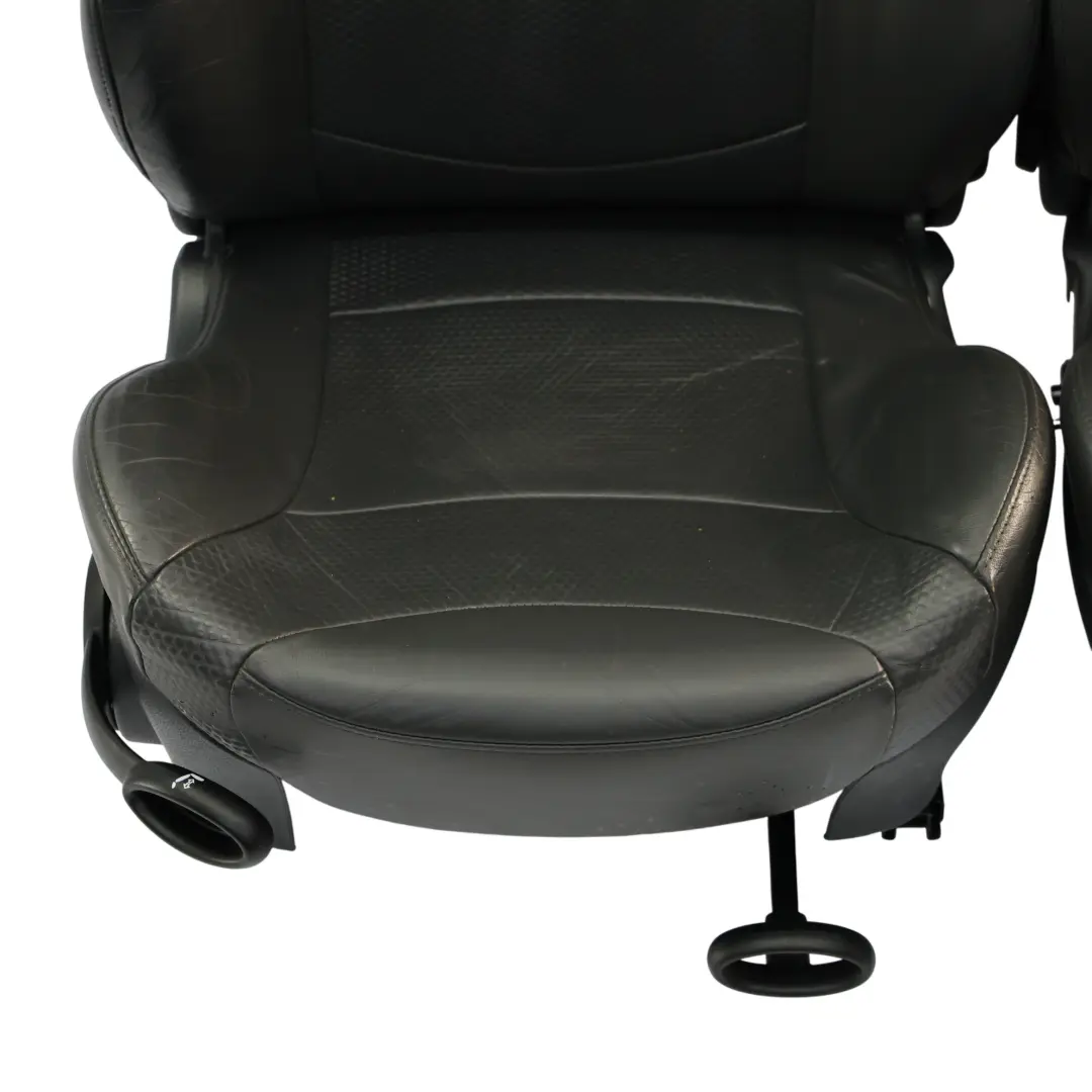 Asientos Mini R53 Panther Negro Cuero Perfil Delantero Trasero para con número de pieza R50 Asientos Mini R53 Panther Negro Cuero Perfil Delantero Trasero - SKU R50-Sport-Leather-Profile-Black-T5PN - Número de pieza R50