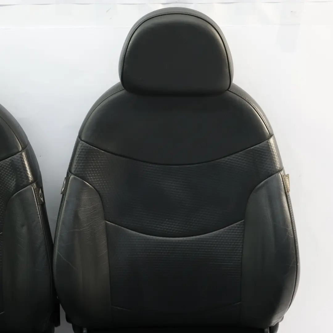 Mini R53 Sitze Sport Voll Leder Panther Schwarz Innensitze Sitz - SKU R50-Sport-Leather-Profile-Black-T5PN - Teilenummer R50