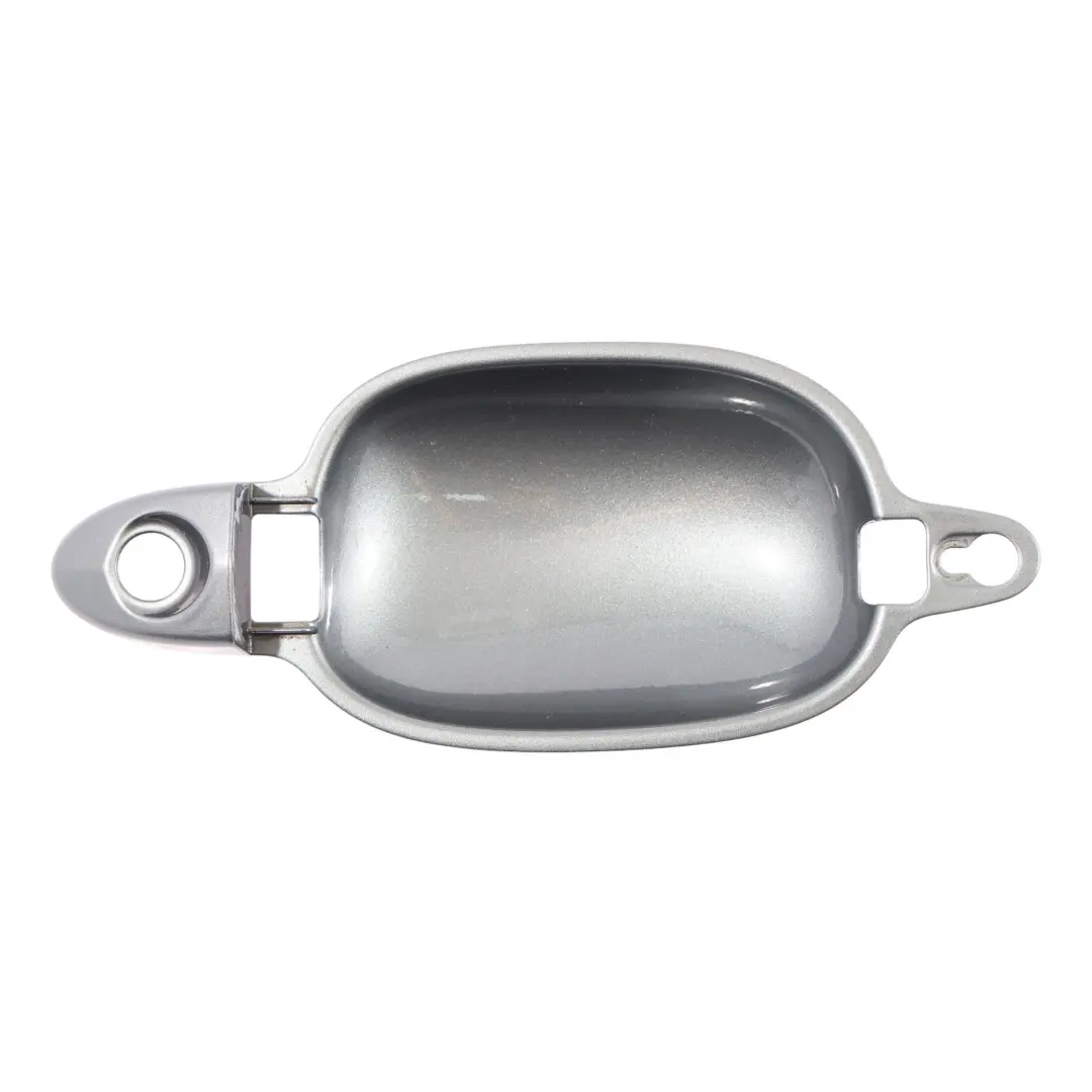  Recess Grab Handle BMW E60 E61 Door Front Right O/S Outside Titangrau II - A08 - SKU RHD-0154341-TGR - Part number 0154341