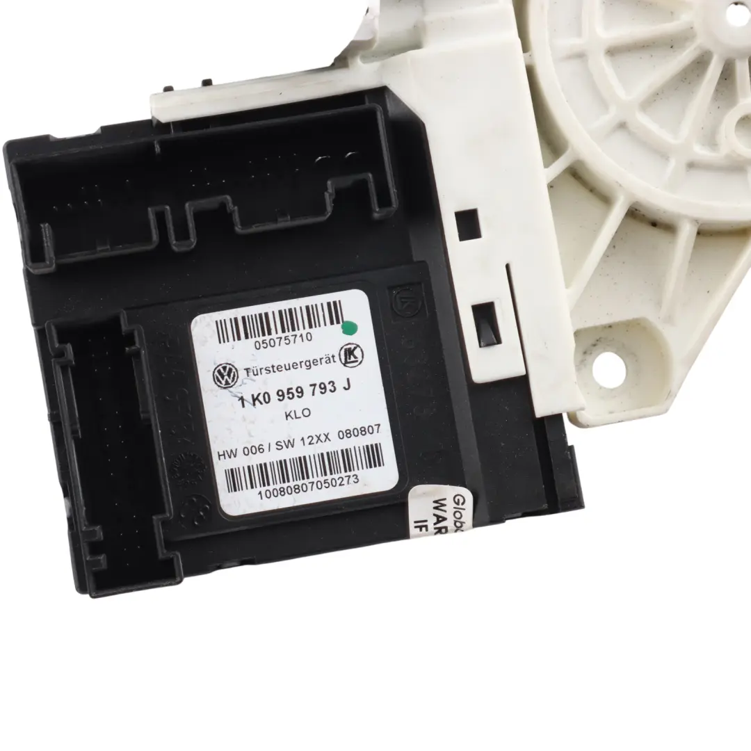VW Golf 5 Front Window Lifter Module Control Unit Right O/S - SKU RHD-1K0959793J - Part number 1K0959793J