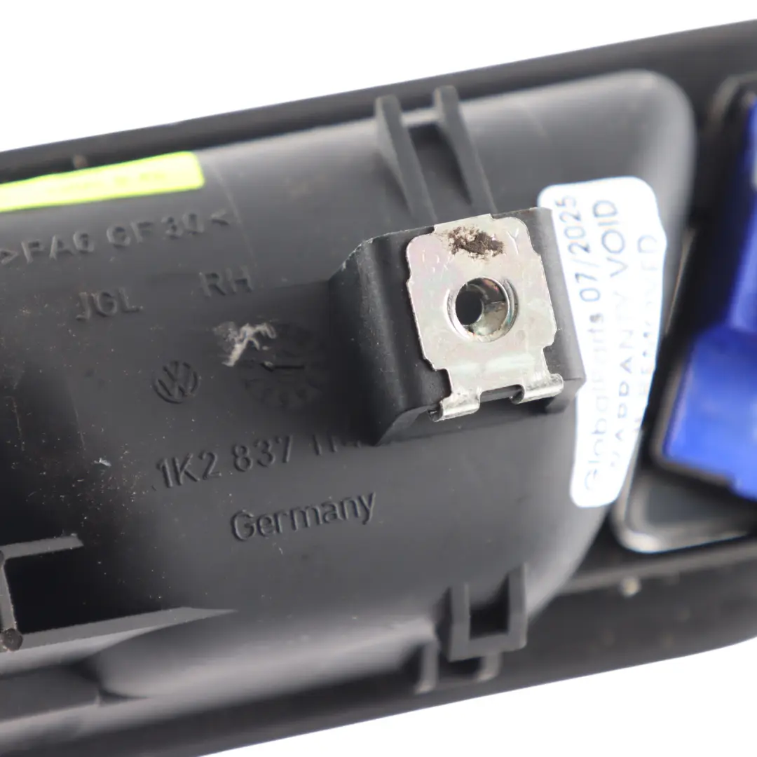Volkswagen Golf Mk5 Interior Grab Handle Switch Front Driver's Side - SKU RHD-1K2837114 - Part number 1K2837114