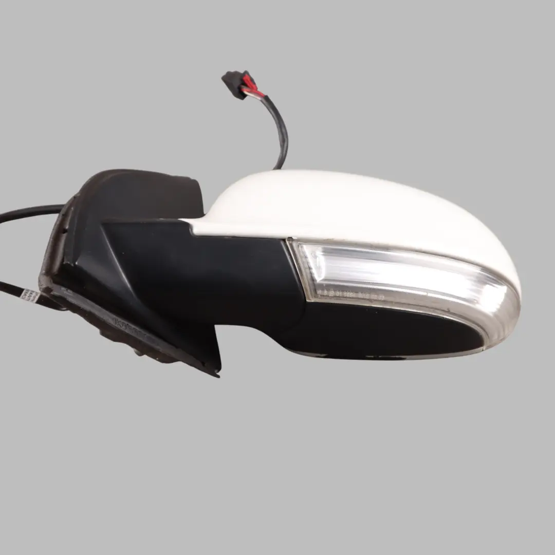 Volkswagen Golf 5 Wing Mirror Door Left N/S Candy White - B9A / F9E - SKU RHD-1K2857507BK-CAN - Part number 1K2857507BK