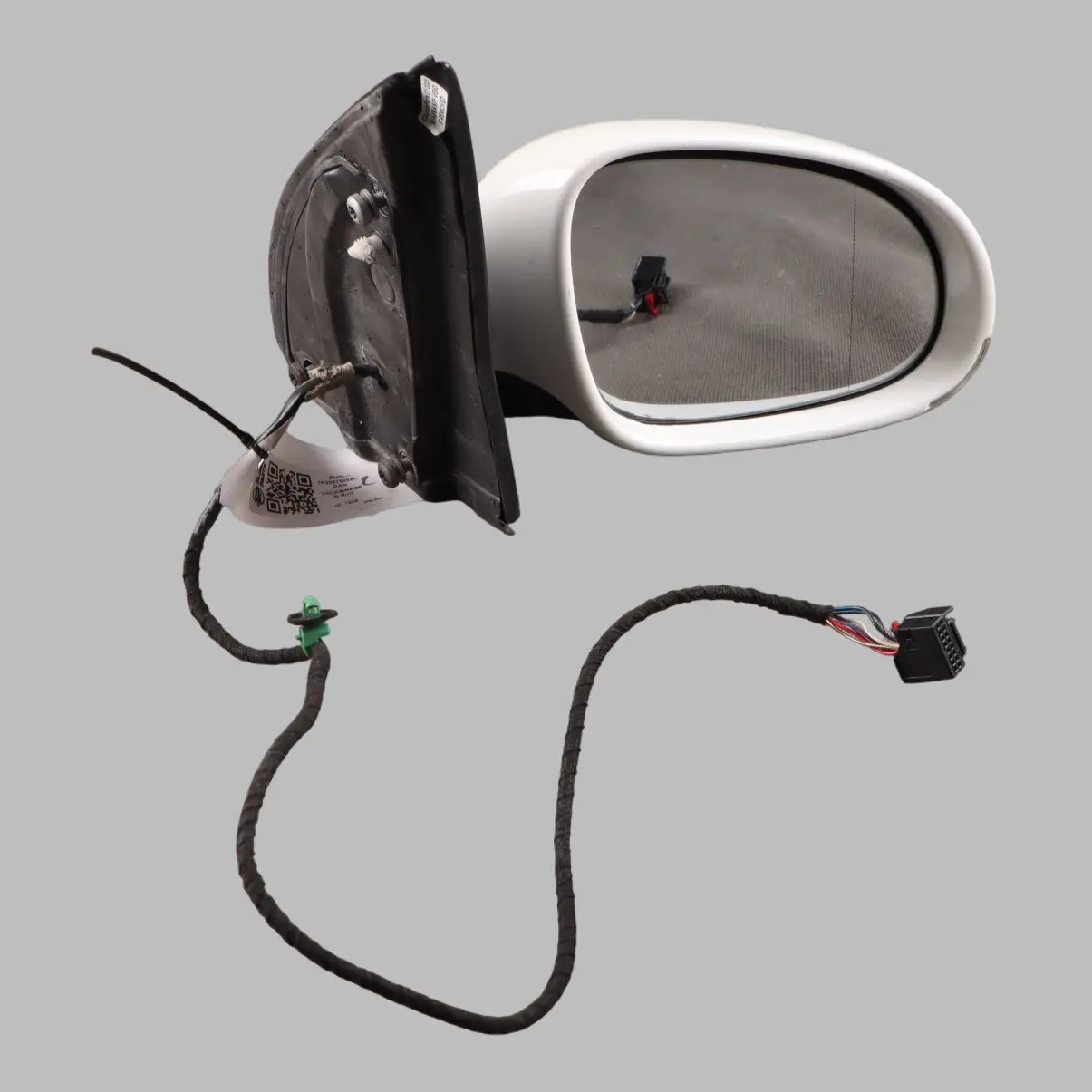 Volkswagen Golf 5 Wing Mirror Door Right O/S 1K2857508BL Candy White - B9A / F9E