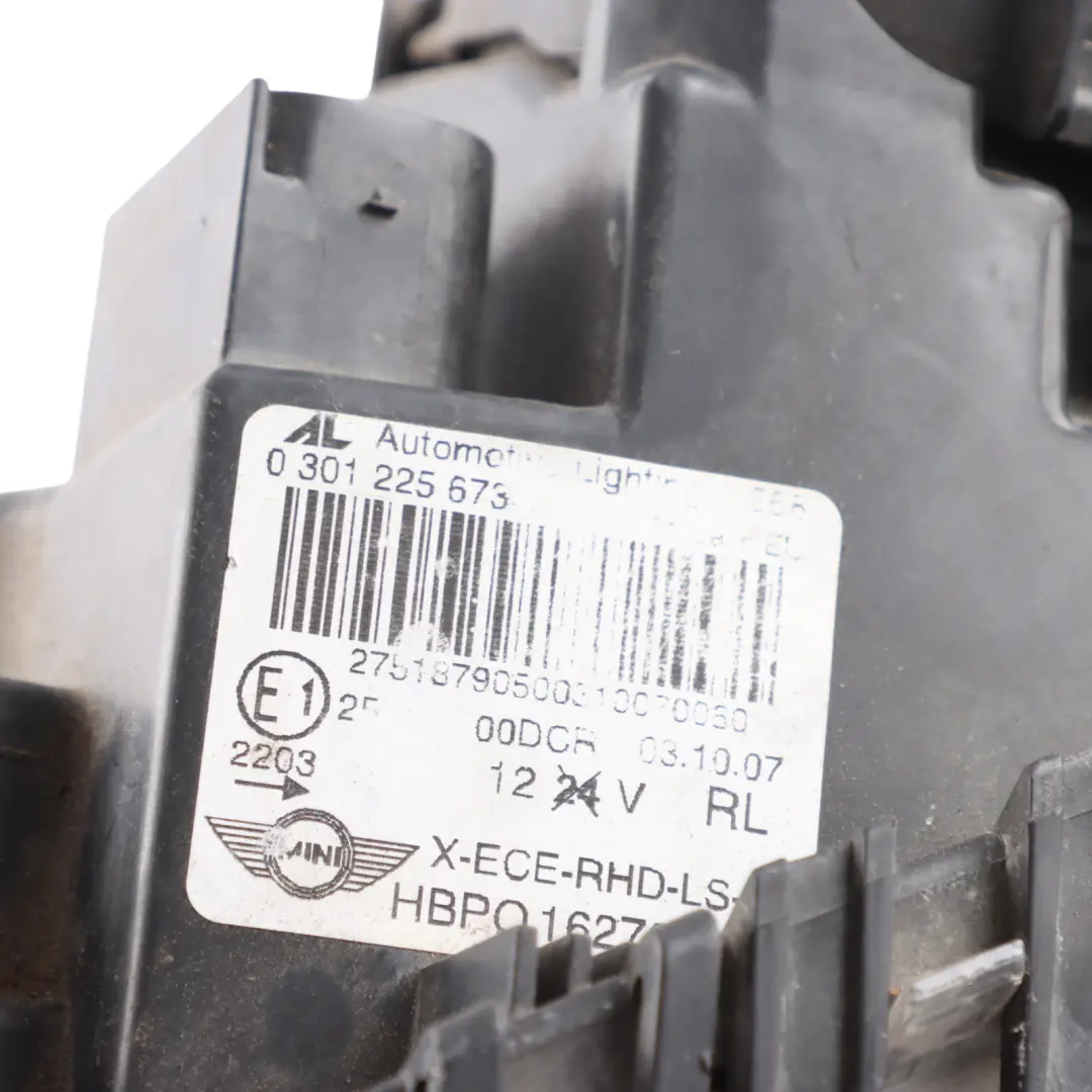 Headlight Headlamp Passenger Side Xenon Left N/S to Mini R55 R56 R57 with Part number 2751879 Mini R55 R56 R57 Headlight Headlamp Passenger Side Xenon Left N/S - SKU RHD-2751879-4 - Part number 2751879