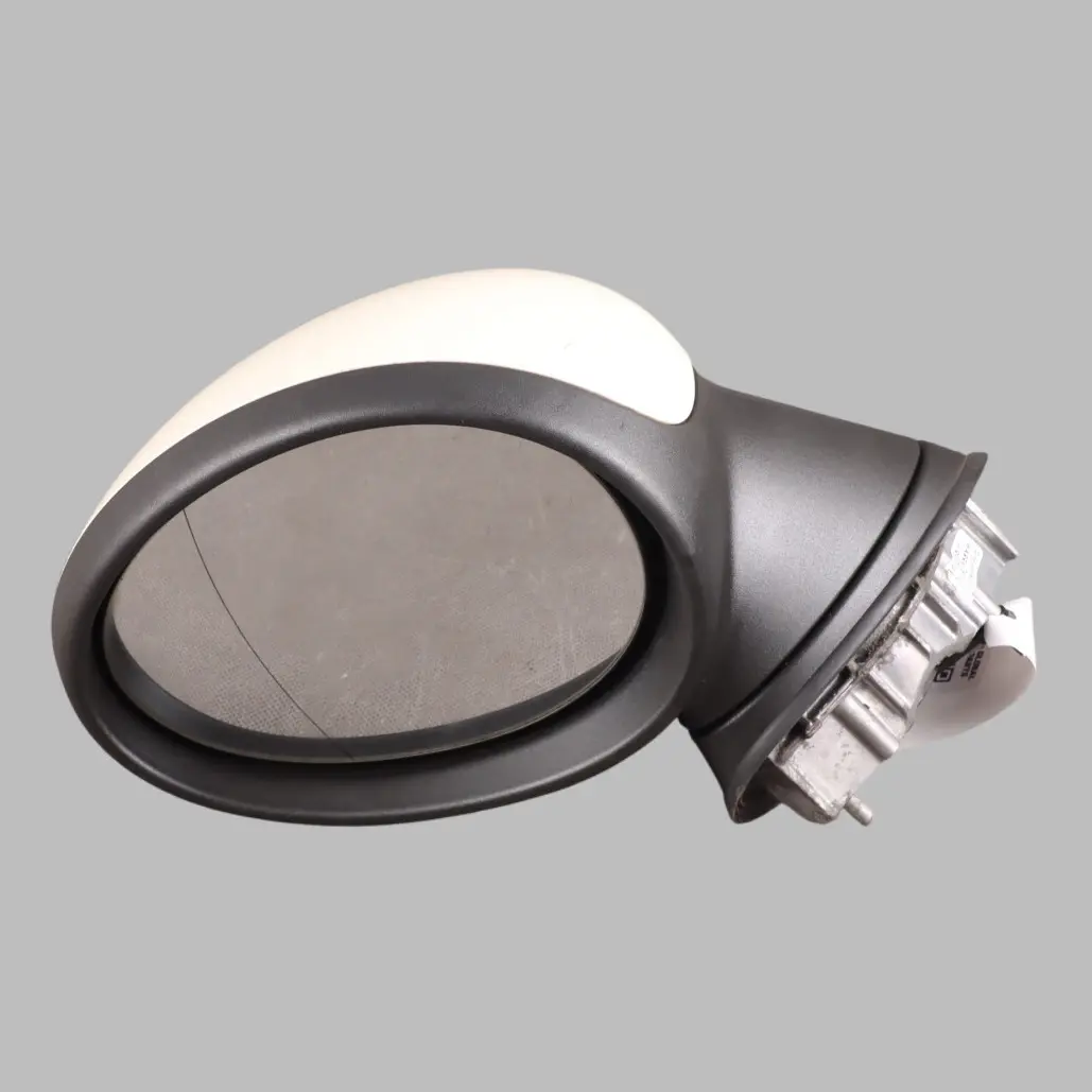 Heated Left Door Wing Mirror N/S 5 Pins Pepper White 850 to Mini Cooper R55 R56 with Part number 2755637 Mini Cooper R55 R56 Heated Left Door Wing Mirror N/S 5 Pins Pepper White 850 - SKU rhd-2755637-PW - Part number 2755637