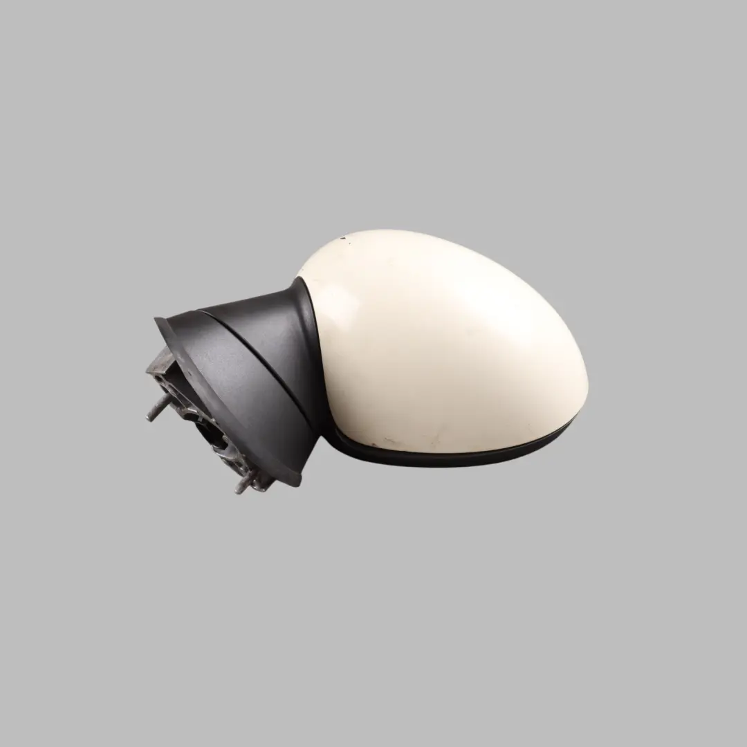 Heated Left Door Wing Mirror N/S 5 Pins Pepper White 850 to Mini Cooper R55 R56 with Part number 2755637 Mini Cooper R55 R56 Heated Left Door Wing Mirror N/S 5 Pins Pepper White 850 - SKU rhd-2755637-PW - Part number 2755637