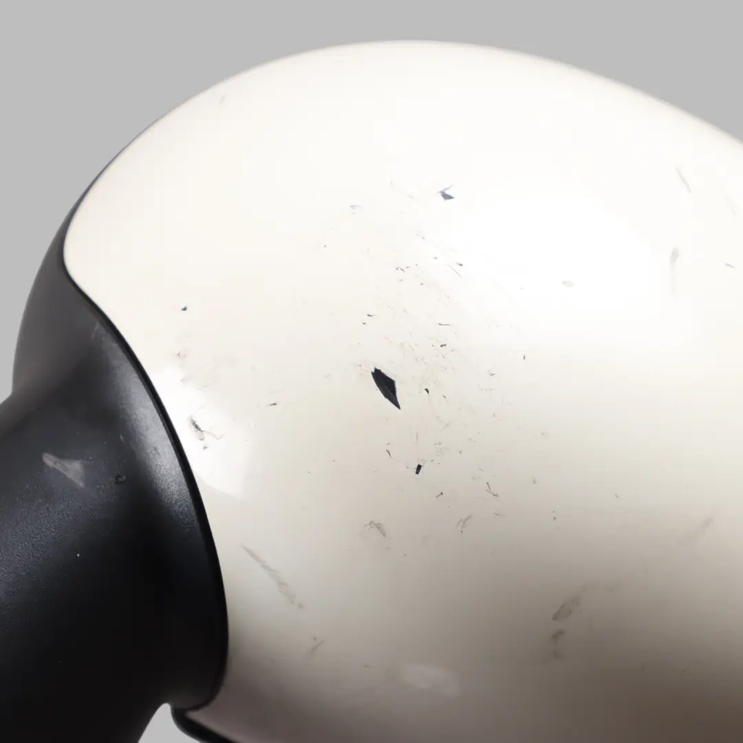 Heated Left Door Wing Mirror N/S 5 Pins Pepper White 850 to Mini Cooper R55 R56 with Part number 2755637 Mini Cooper R55 R56 Heated Left Door Wing Mirror N/S 5 Pins Pepper White 850 - SKU rhd-2755637-PW - Part number 2755637