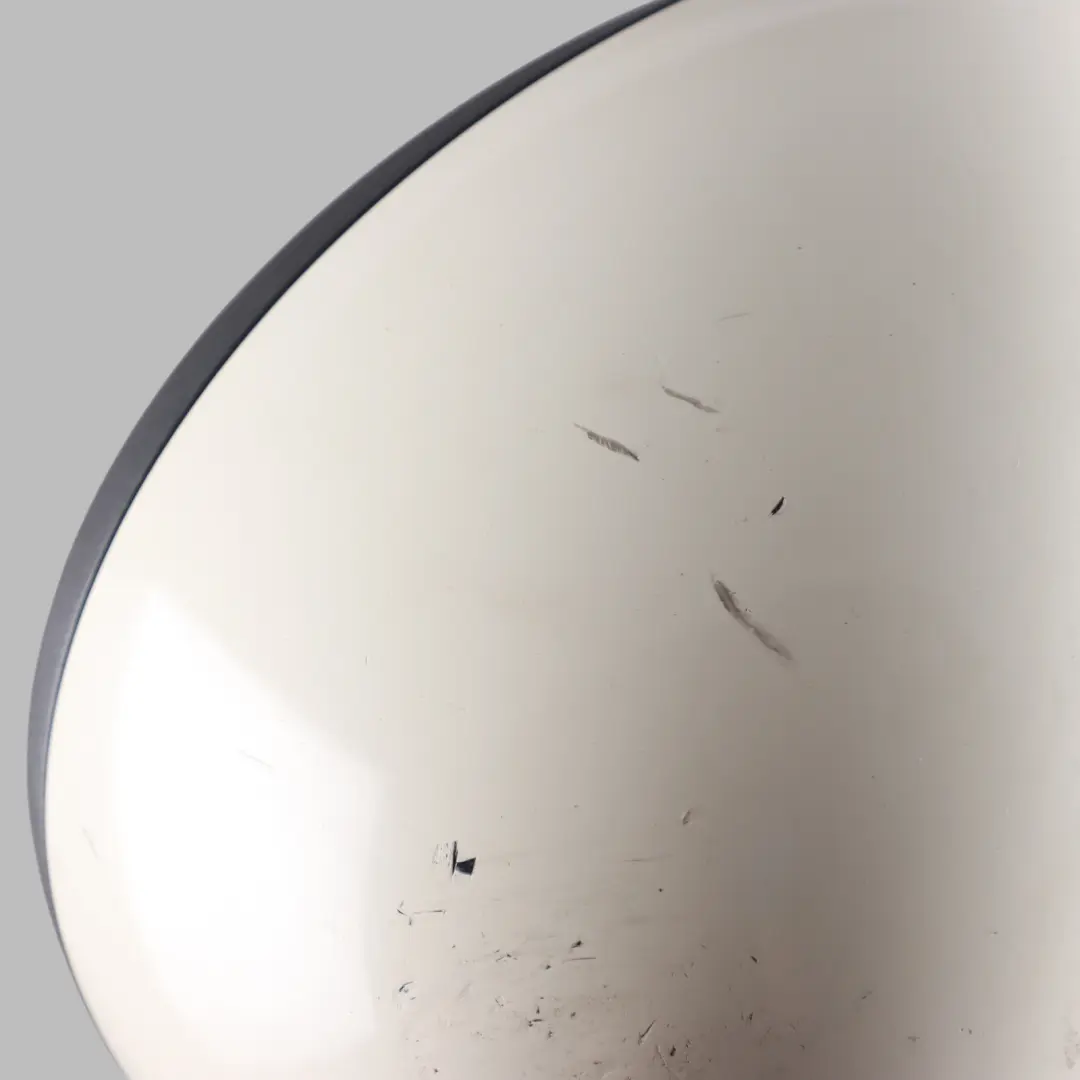 Heated Left Door Wing Mirror N/S 5 Pins Pepper White 850 to Mini Cooper R55 R56 with Part number 2755637 Mini Cooper R55 R56 Heated Left Door Wing Mirror N/S 5 Pins Pepper White 850 - SKU rhd-2755637-PW - Part number 2755637