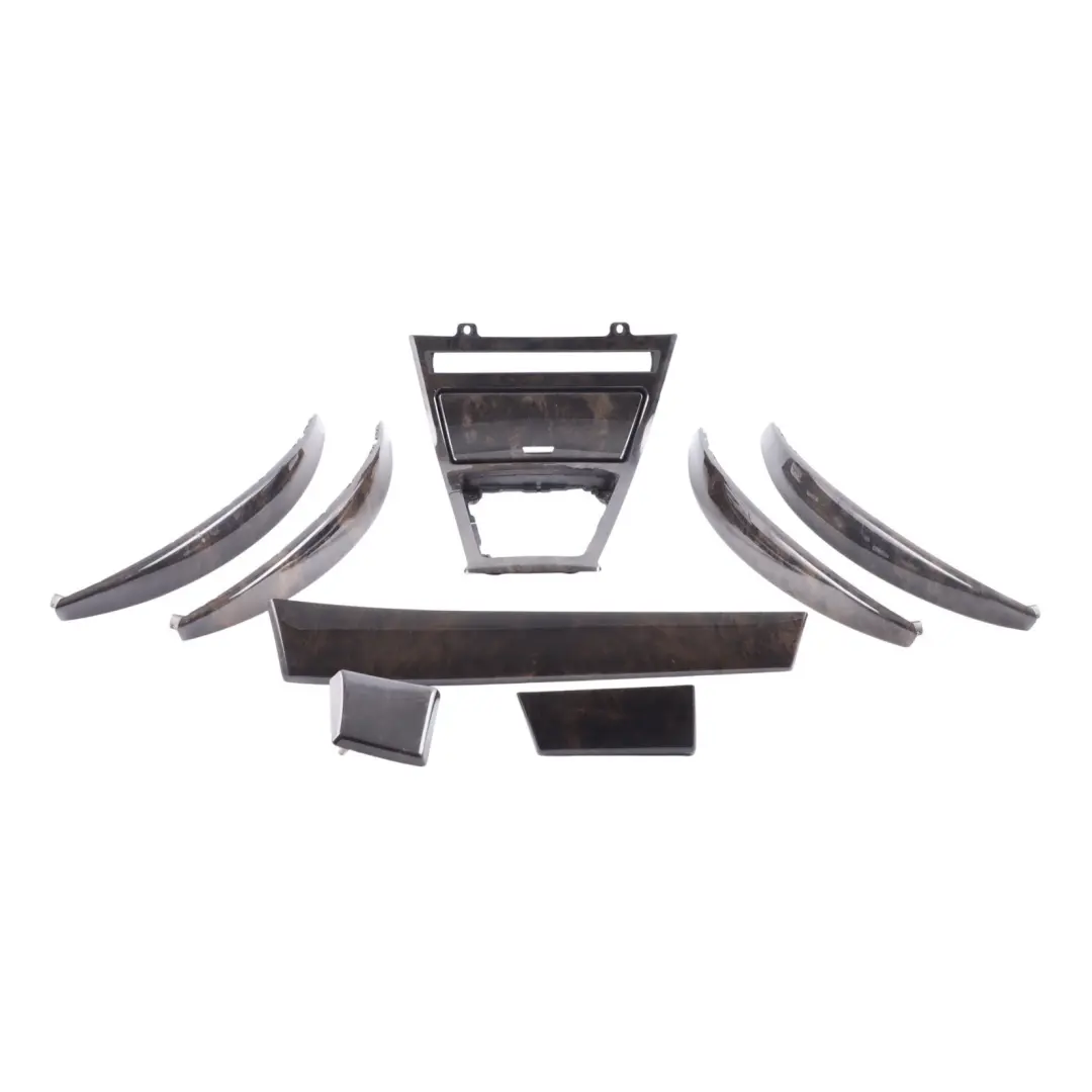 BMW X3 E83 LCI Dashboard Strip Centre Console Trims Door Cover Set Wood Grey - SKU RHD-3436603-1 - Part number 3436603