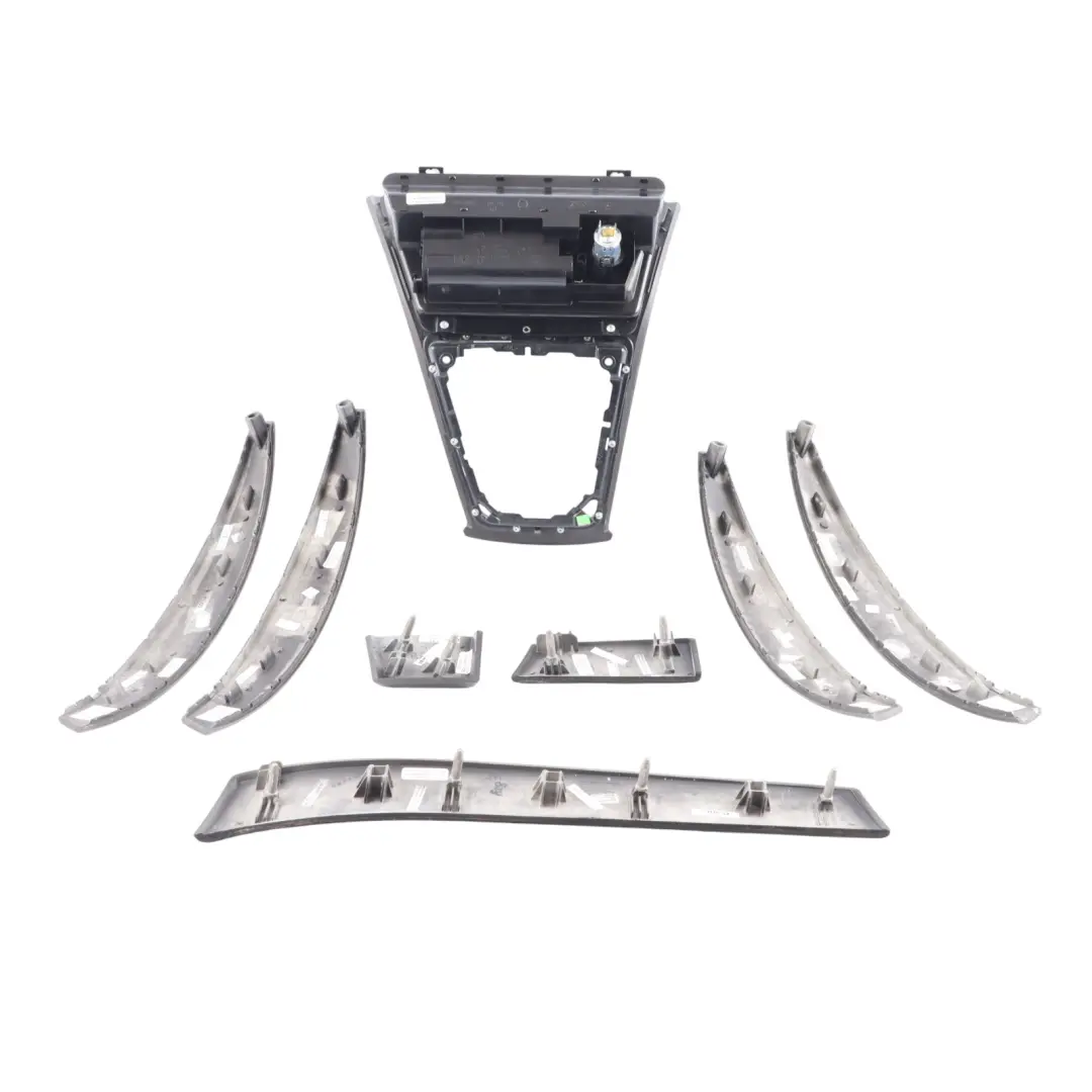 BMW X3 E83 LCI Dashboard Strip Centre Console Trims Door Cover Set Wood Grey - SKU RHD-3436603-1 - Part number 3436603