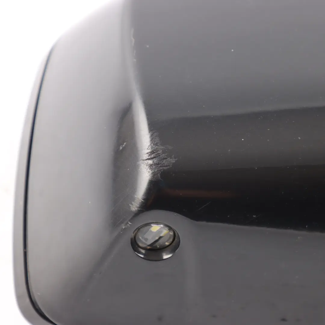 BMW X3 E83 Wing Mirror Shadow Line Heated Right O/S Black Sapphire - 475 - SKU RHD-3450516-BS1 - Part number 3450516