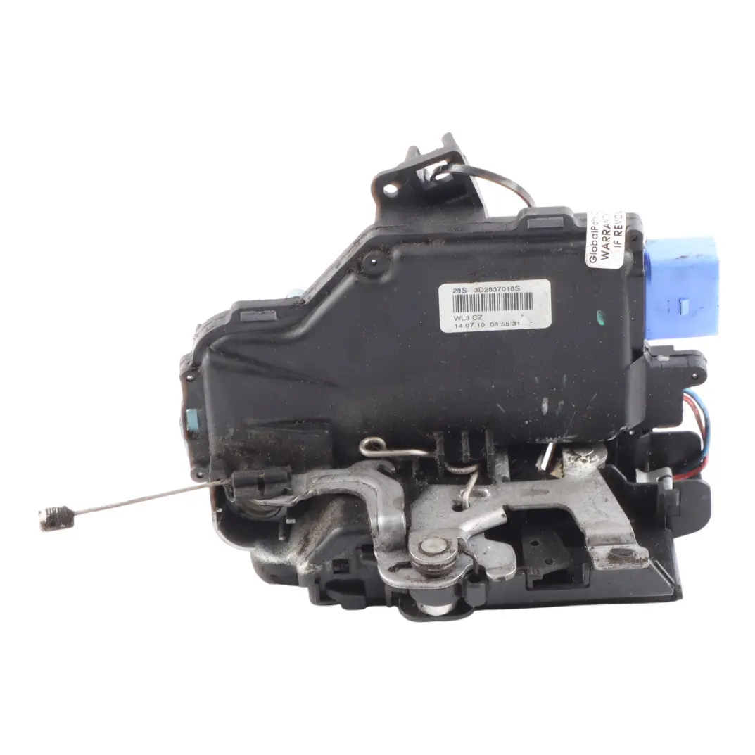 Front Door Lock Latch Catch Right O/S Mechanism to VW Touran Caddy with Part number 3D2837016S VW Touran Caddy Front Door Lock Latch Catch Right O/S Mechanism - SKU RHD-3D2837016S-2 - Part number 3D2837016S