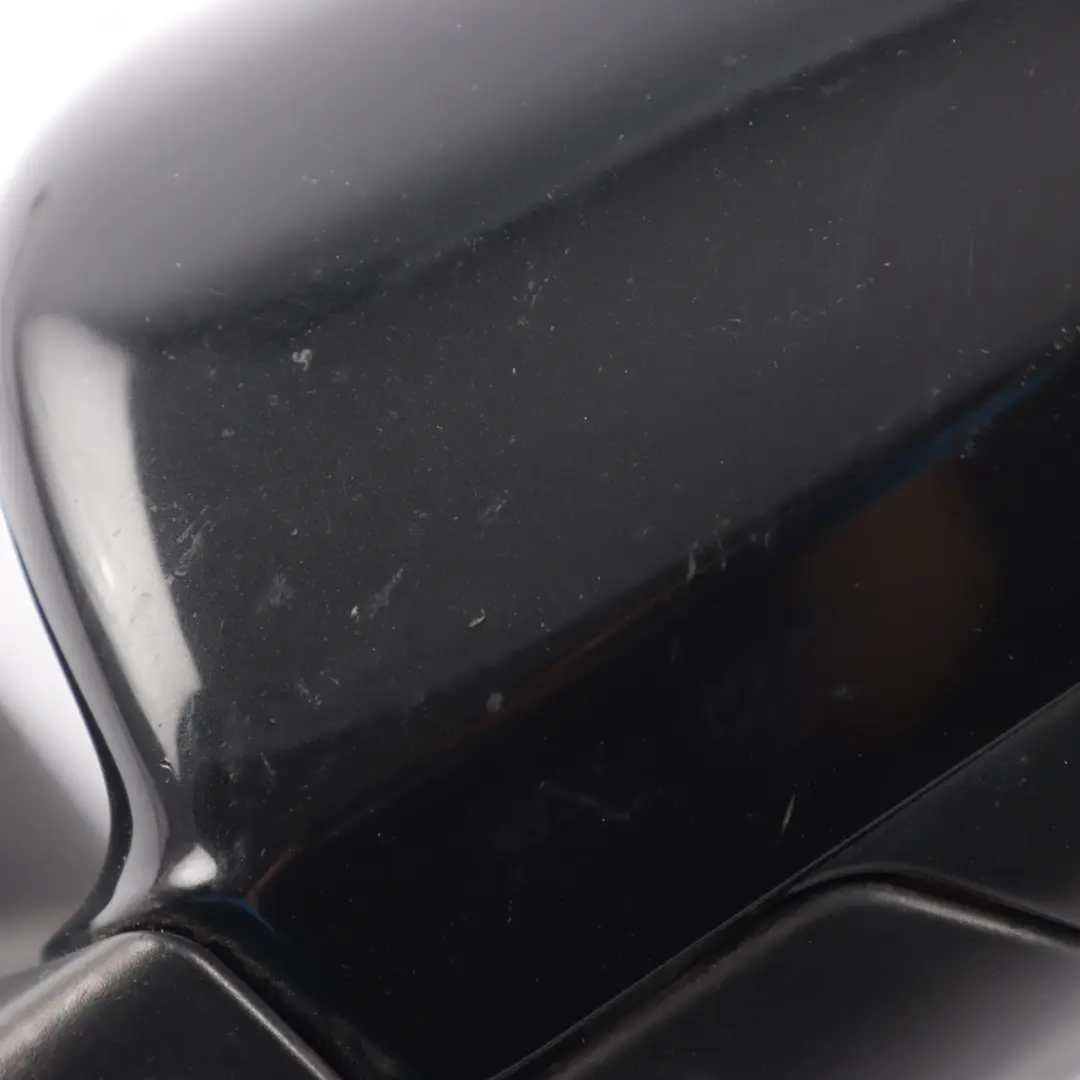 Seat Exeo 3R Wing Mirror Door Electric Left N/S Black Magic - C9Z - SKU RHD-3R2857507A-BLM - Part number 3R2857507A