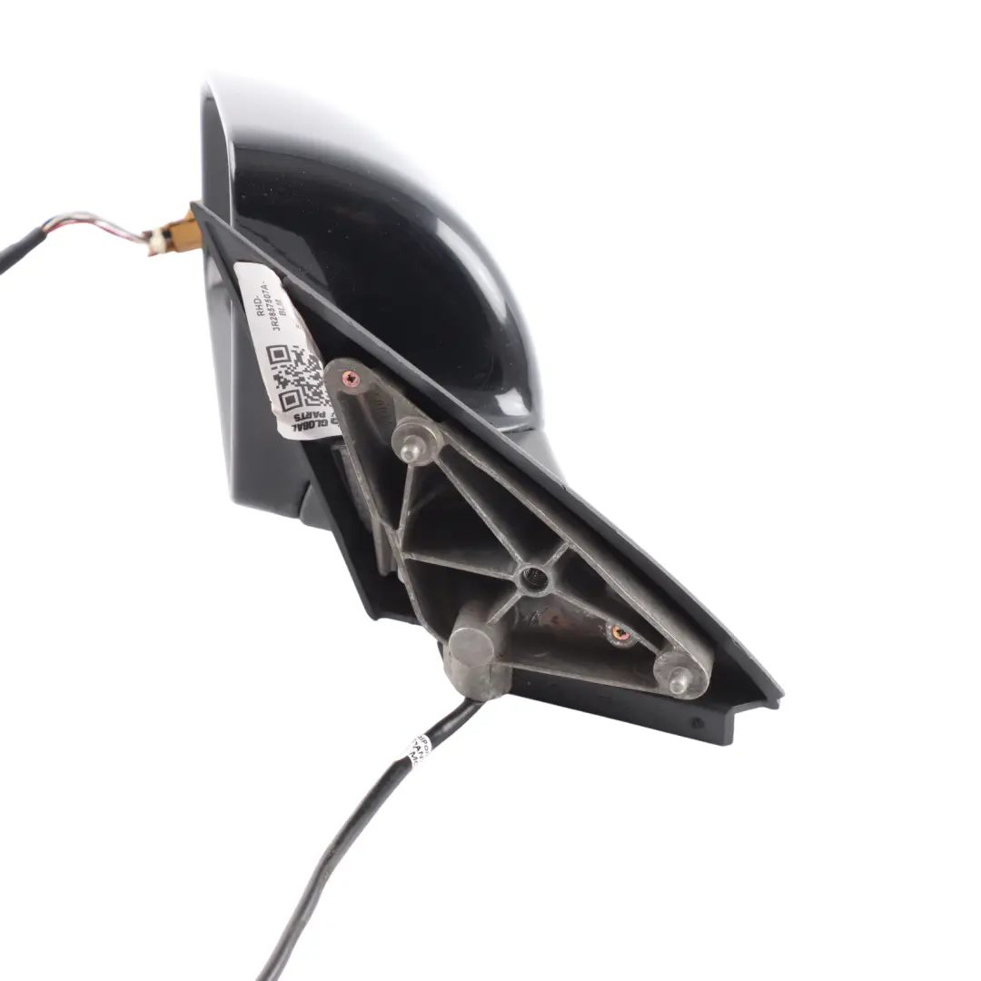 Seat Exeo 3R Wing Mirror Door Electric Left N/S Black Magic - C9Z - SKU RHD-3R2857507A-BLM - Part number 3R2857507A