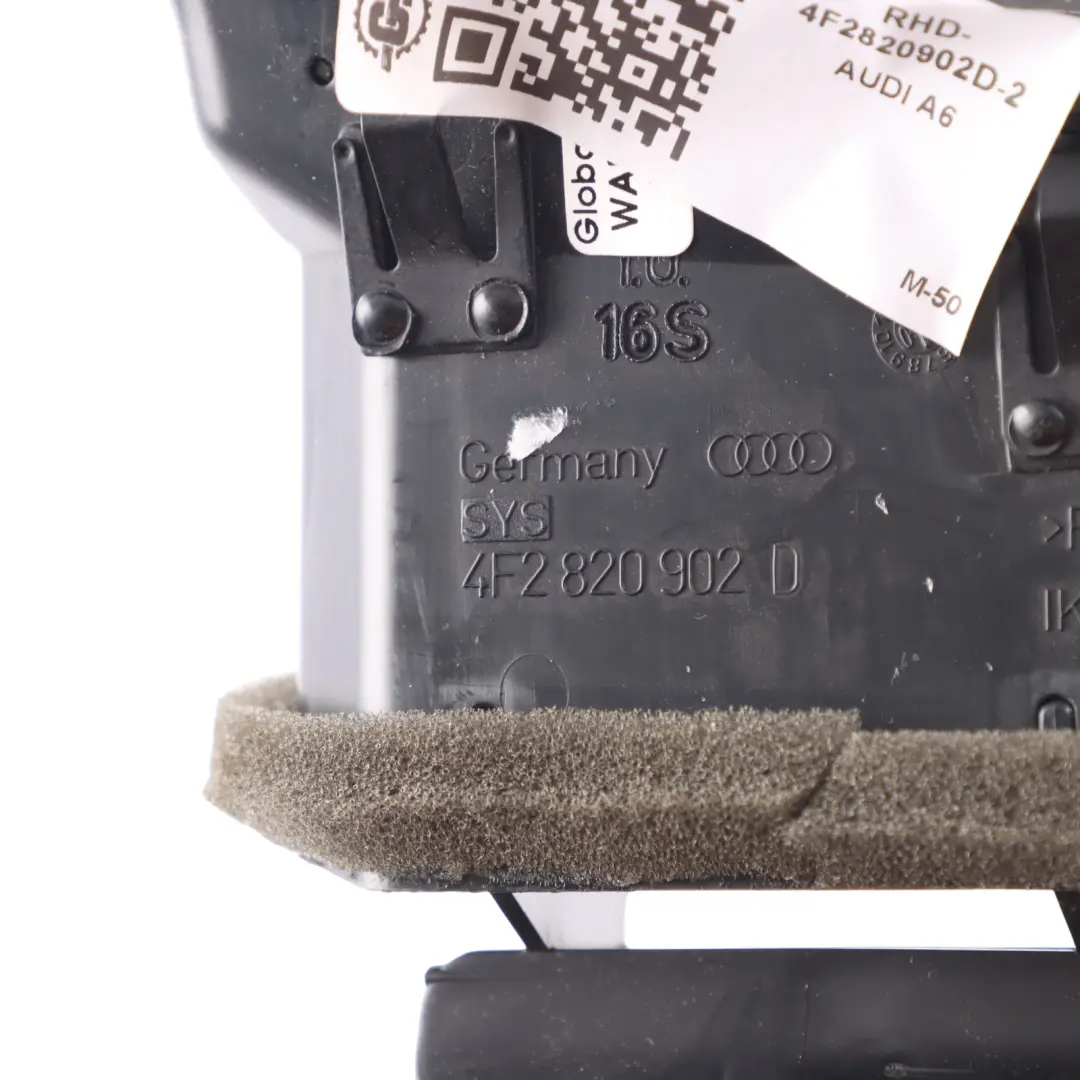 Dashboard Grille Front Right O/S Air Vent Grille Nozzle to Audi A6 C6 with Part number 4F2820902D Audi A6 C6 Dashboard Grille Front Right O/S Air Vent Grille Nozzle - SKU RHD-4F2820902D-2 - Part number 4F2820902D