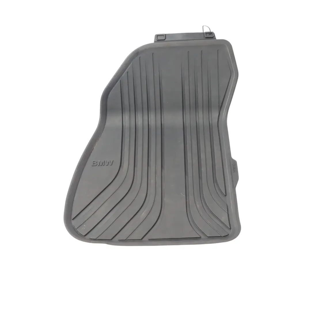BMW U06 All Weather Interior Front Rear Floor Rubber Mats Set Black - SKU RHD-5A2DA76 - Part number 5A2DA76