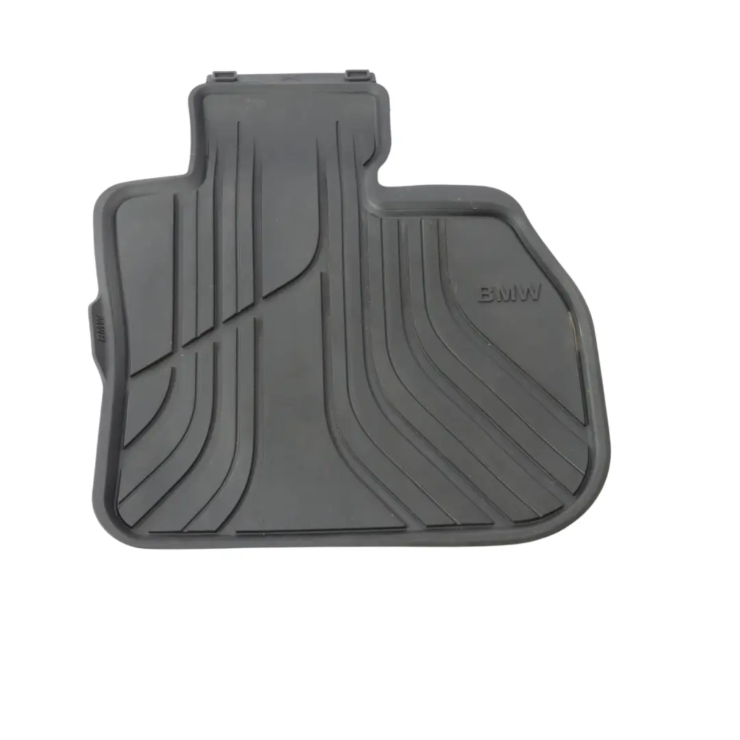 BMW U06 All Weather Interior Front Rear Floor Rubber Mats Set Black - SKU RHD-5A2DA76 - Part number 5A2DA76