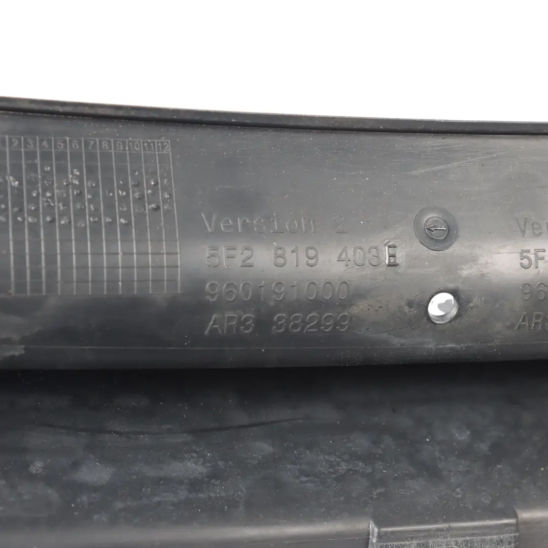 Mk3 Windscreen Scuttle Cowl Panel Water Deflector Drain to Seat Leon with Part number 5F2819403E Seat Leon Mk3 Windscreen Scuttle Cowl Panel Water Deflector Drain - SKU RHD-5F2819403E - Part number 5F2819403E