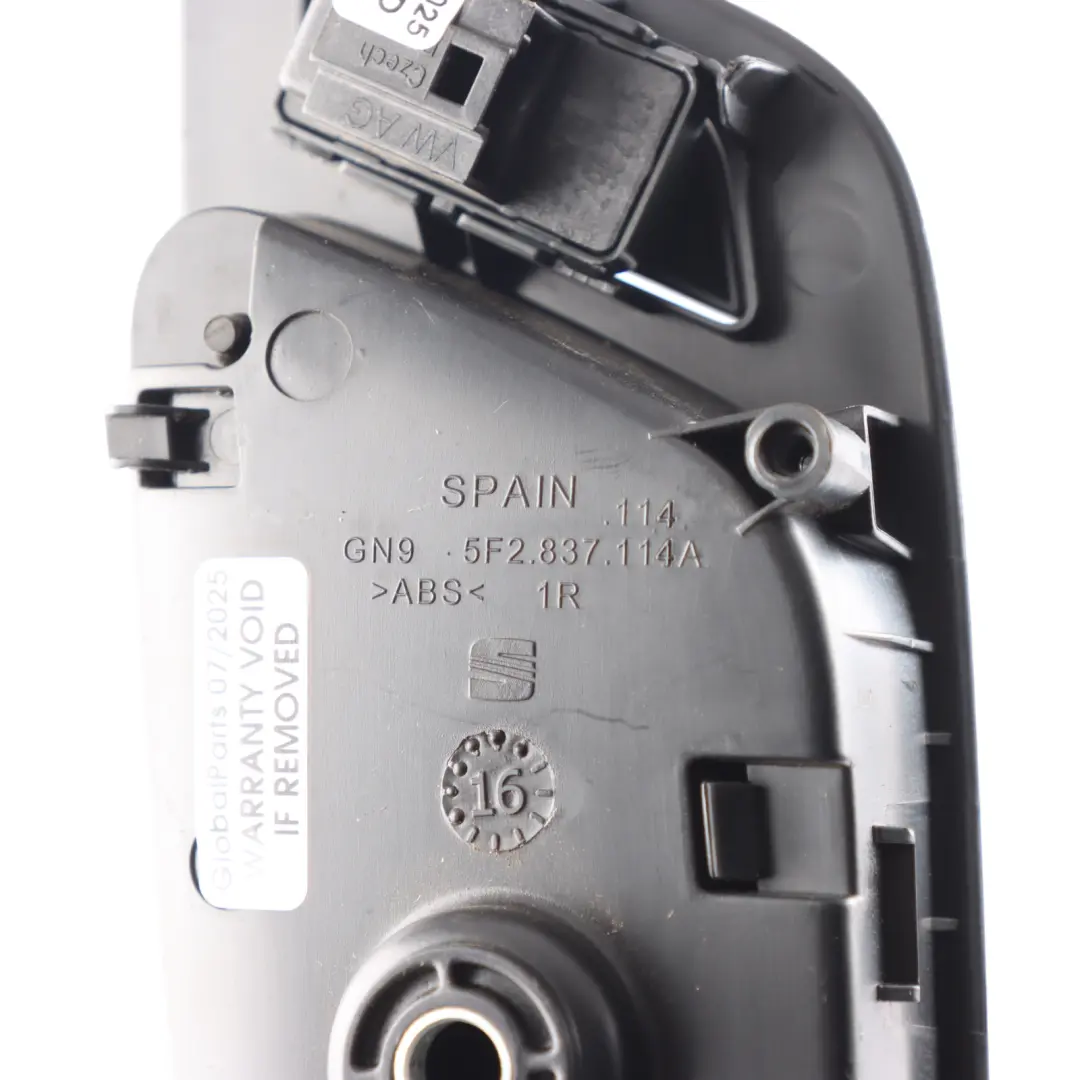 5F Interior Handle Grab Front Right O/S Driver Side to Seat Leon Cupra with Part number 5F2837114A Seat Leon Cupra 5F Interior Handle Grab Front Right O/S Driver Side - SKU RHD-5F2837114A - Part number 5F2837114A