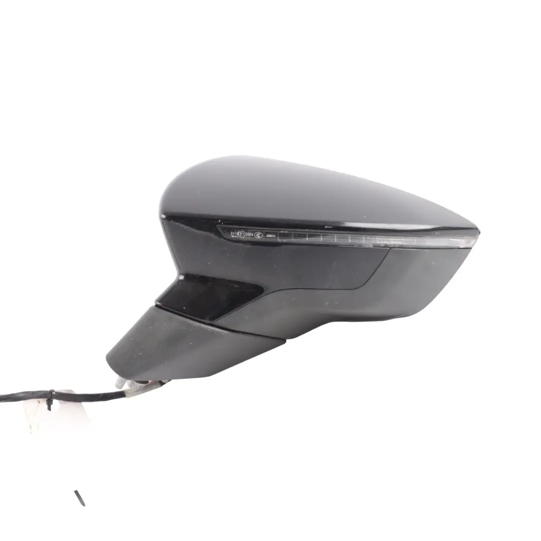 5F Side View Mirror Front Left N/S Nevada White-S9R to Seat Leon Cupra with Part number 5F2857507Q Seat Leon Cupra 5F Side View Mirror Front Left N/S Nevada White-S9R - SKU RHD-5F2857507Q-BNE - Part number 5F2857507Q