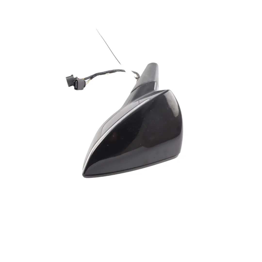 Seat Leon Cupra 5F Side View Mirror Front Left N/S Nevada White-S9R - SKU RHD-5F2857507Q-BNE - Part number 5F2857507Q