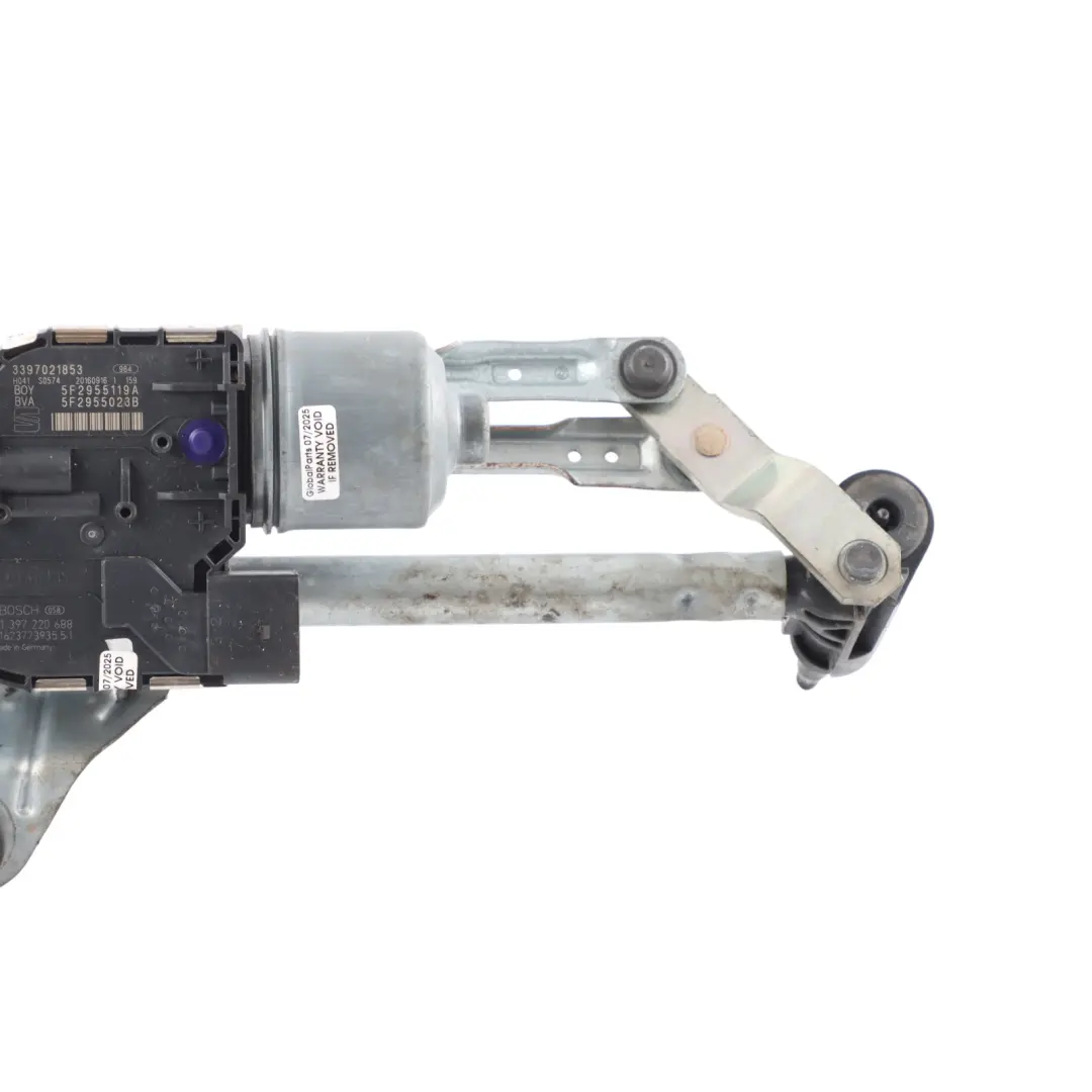 5F Front Windscreen Wiper System Linkage Motor to Seat Leon Cupra with Part number 5F2955023B Seat Leon Cupra 5F Front Windscreen Wiper System Linkage Motor - SKU RHD-5F2955023B - Part number 5F2955023B